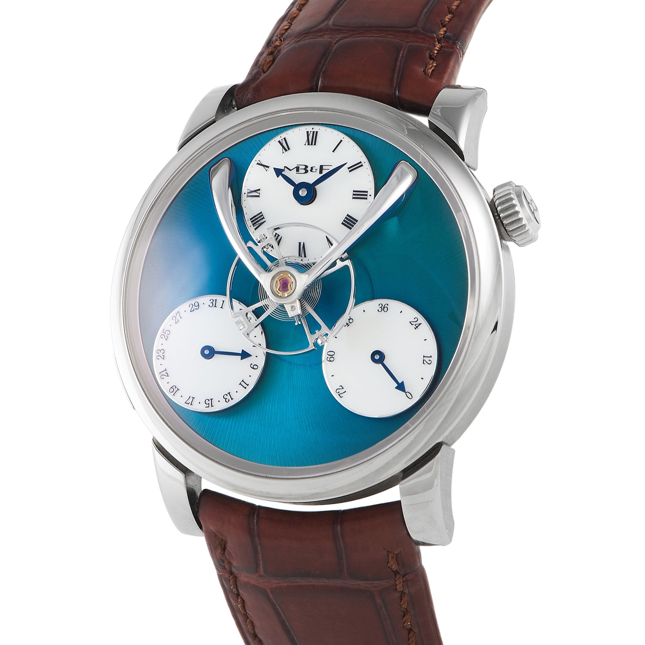 MB & F MB & F Legacy Machine Split Escapement Titanium Watch 04.TL.G