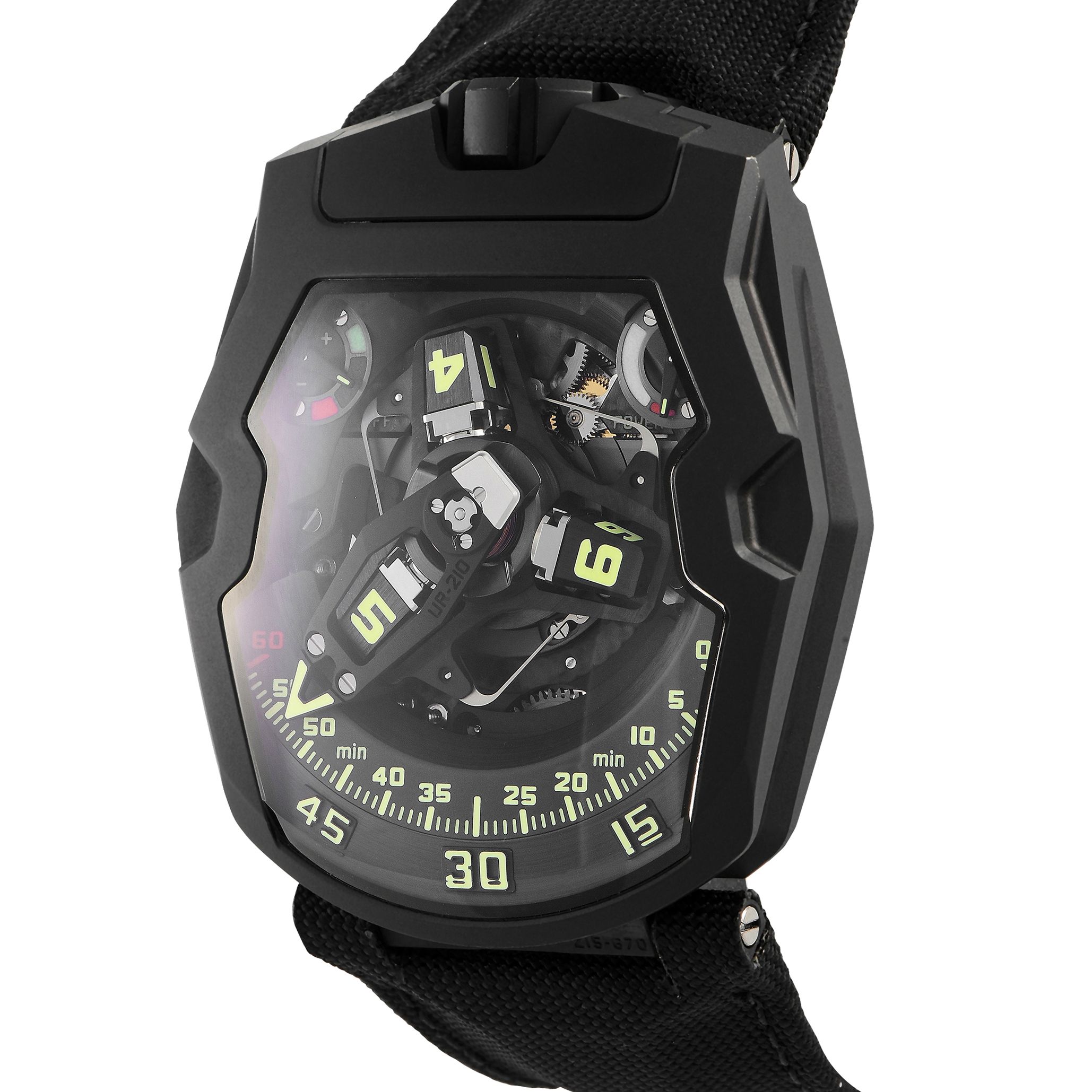 Urwerk UR-210Y Black Hawk Watch UR210Y