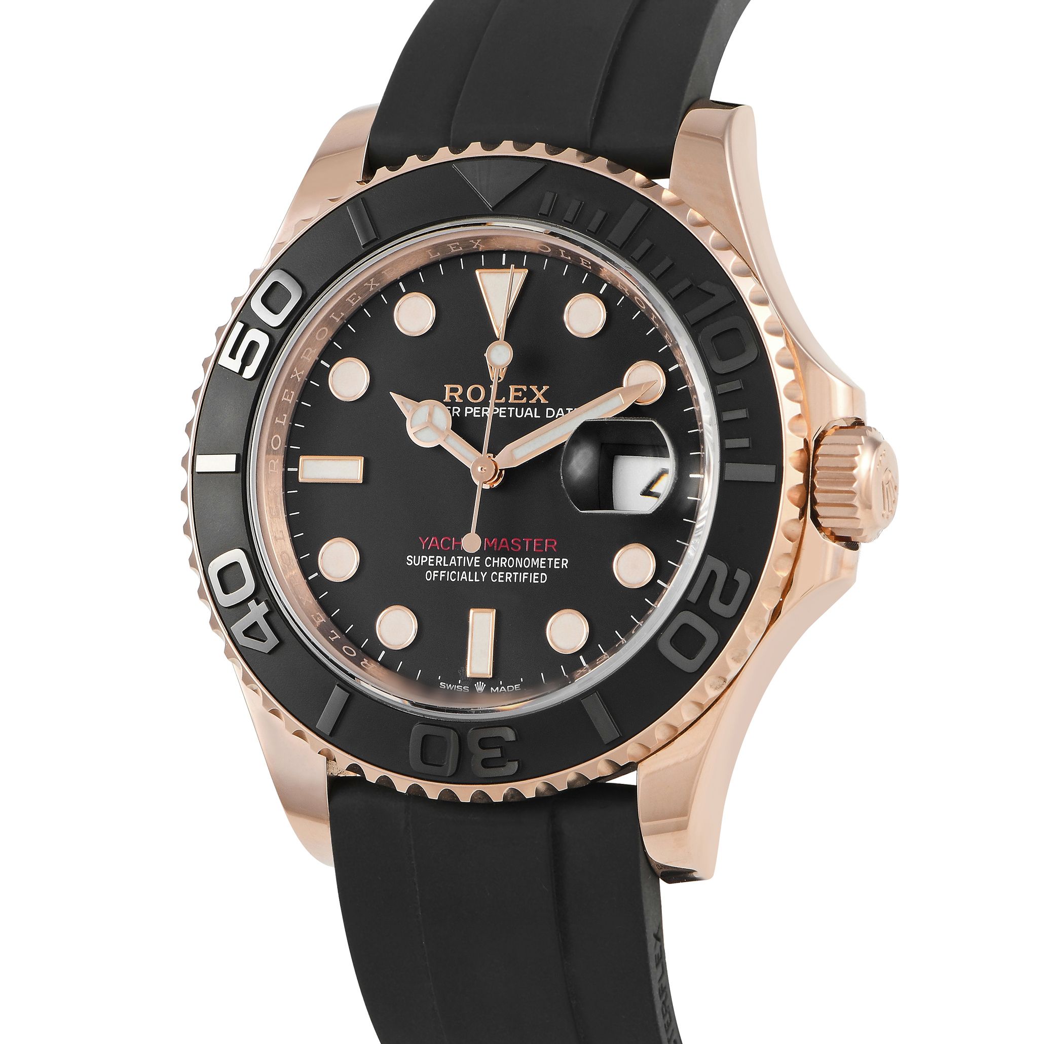 Rolex Yacht-Master 40 Everose Gold Watch 126655