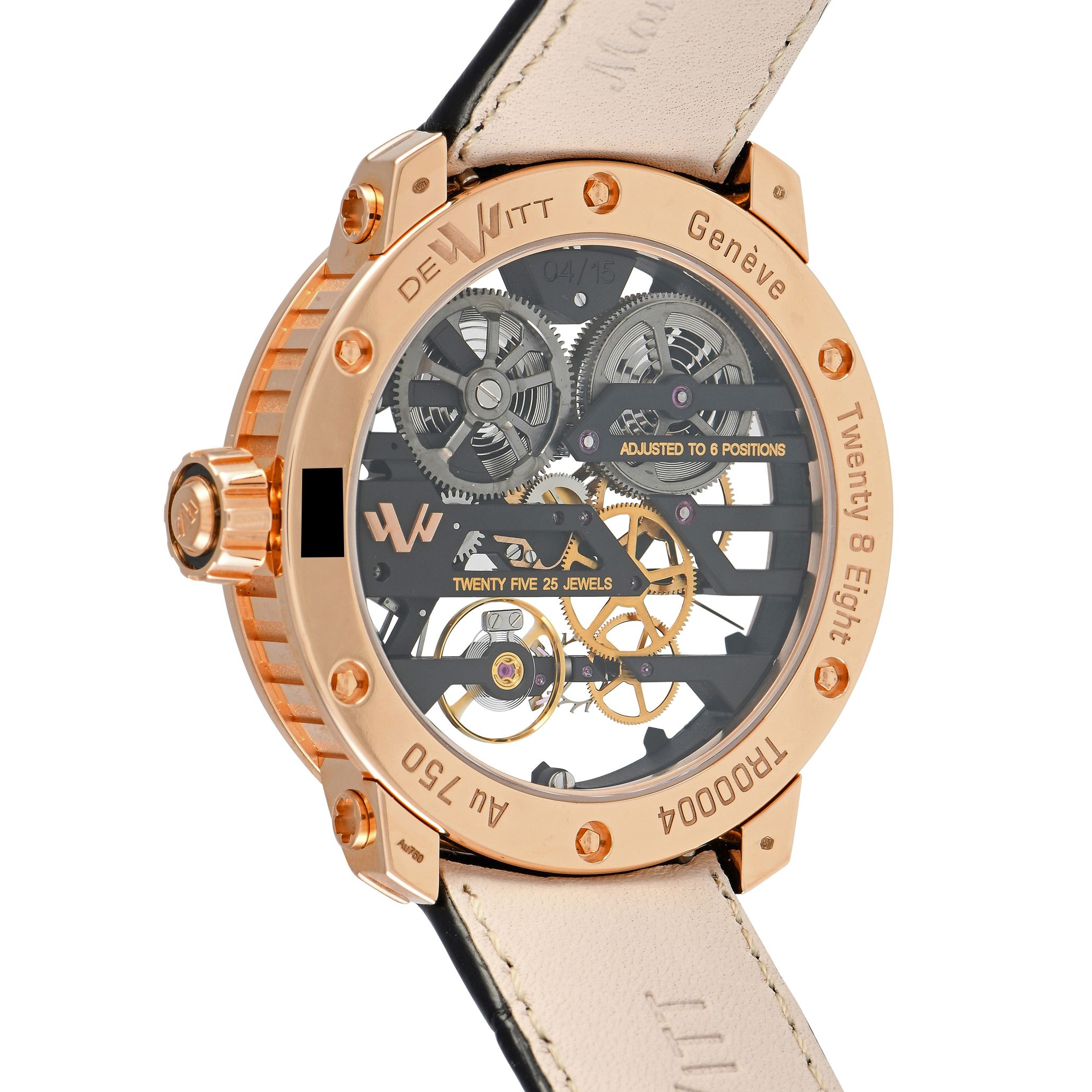 DeWitt Twenty-8-Eight Grand Skeleton 18K Rose Gold Limited Edition Watch T8.GS.001