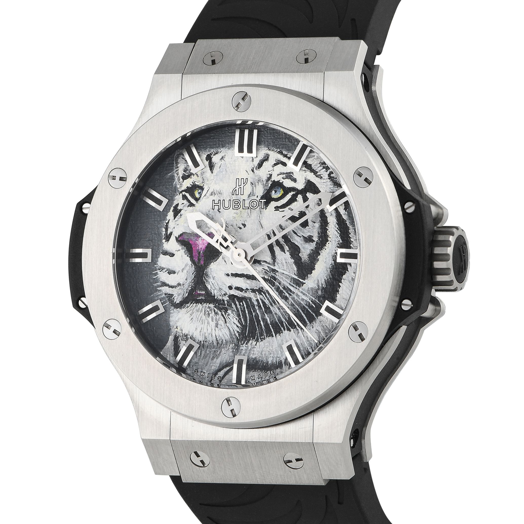 Hublot Big Bang Black Jaguar White Tiger Piece Unique Watch 316.SX.2724.RX.BJW17