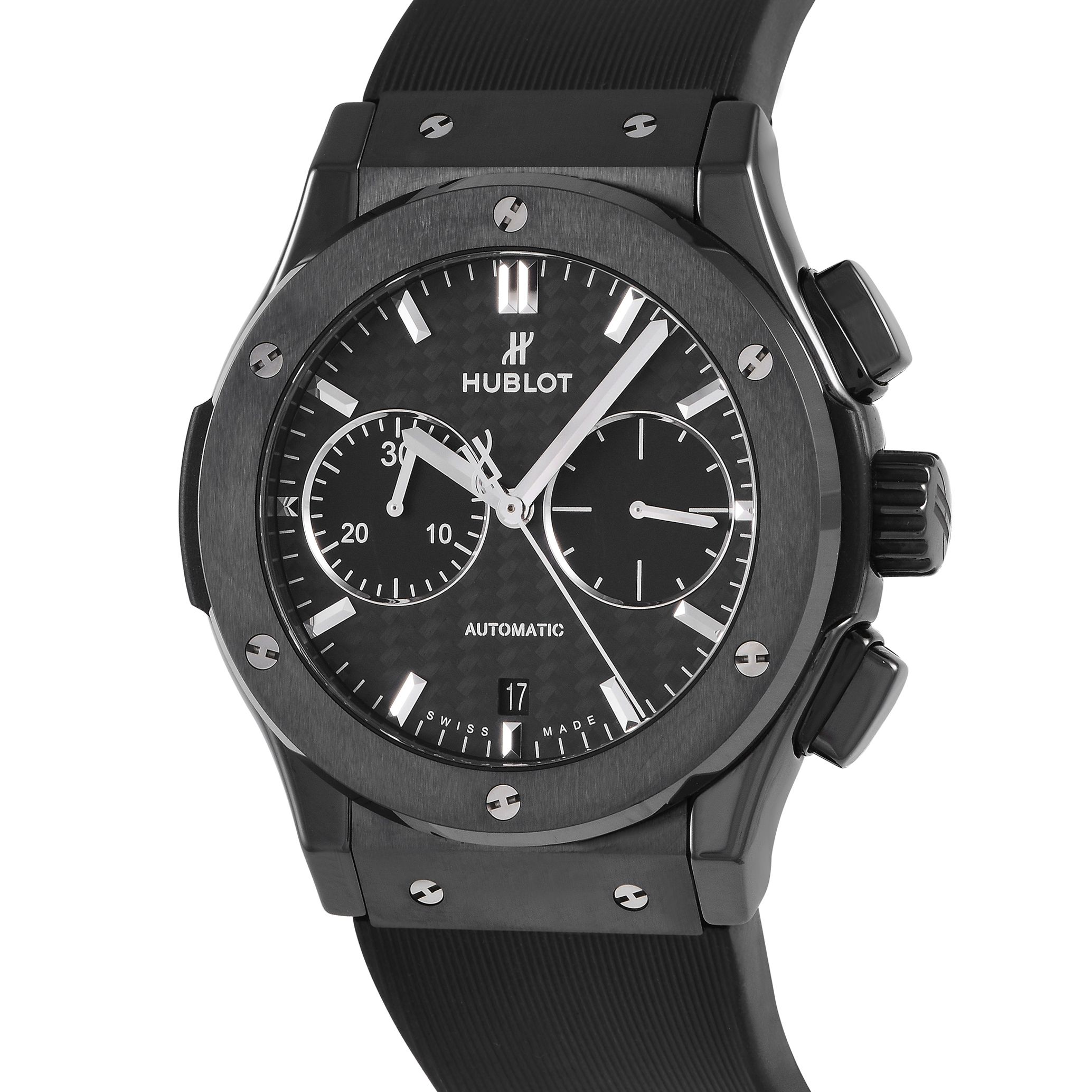 Hublot Classic Fusion Chronograph Black Magic Watch 521.CM.1770.RX
