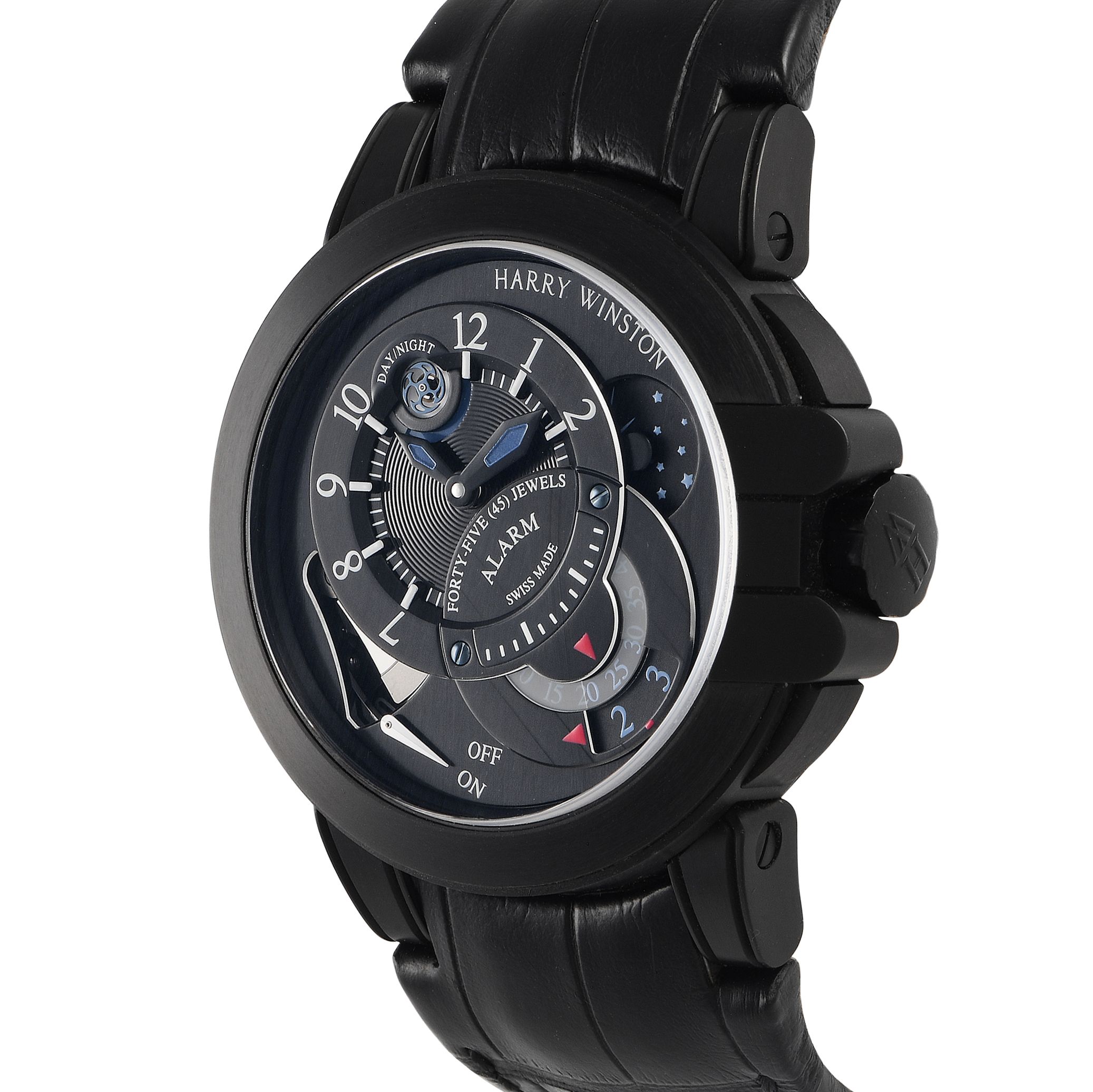 Harry Winston Ocean Project Z6 Black Limited Edition Watch OCEMAL44ZZ004