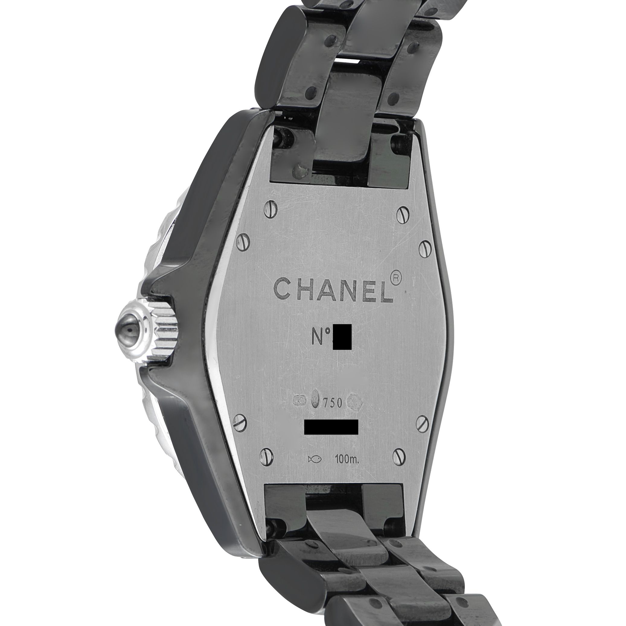 Chanel J12 Joaillerie Diamond and Black Ceramic Watch H2023