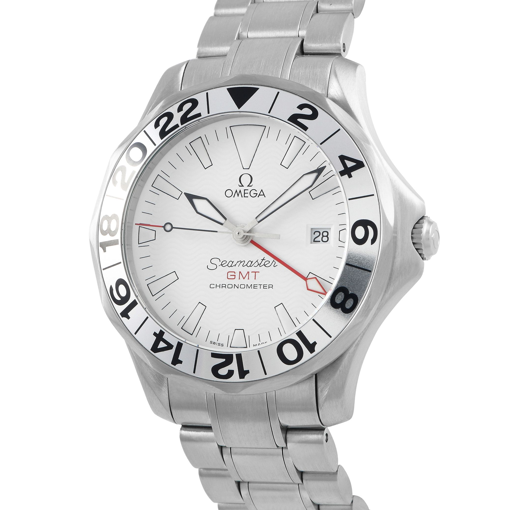 Omega Seamaster Great White GMT 300M Watch 2538.20.00