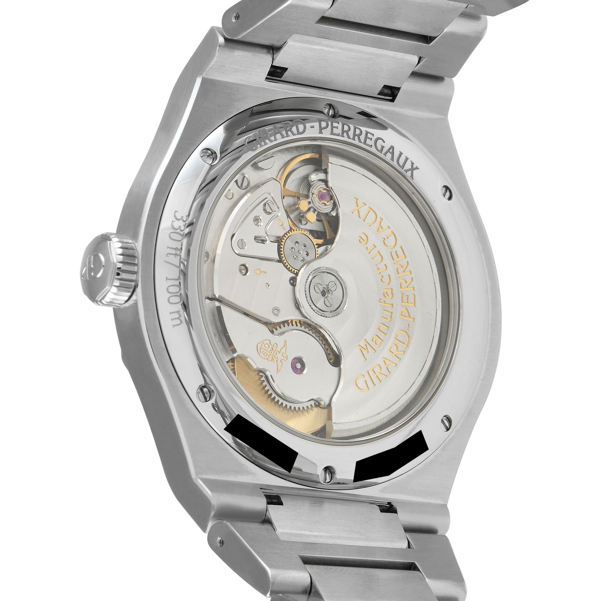 Girard Perregaux Laureato 42mm Green Dial Watch 81010-11-3153-1CM