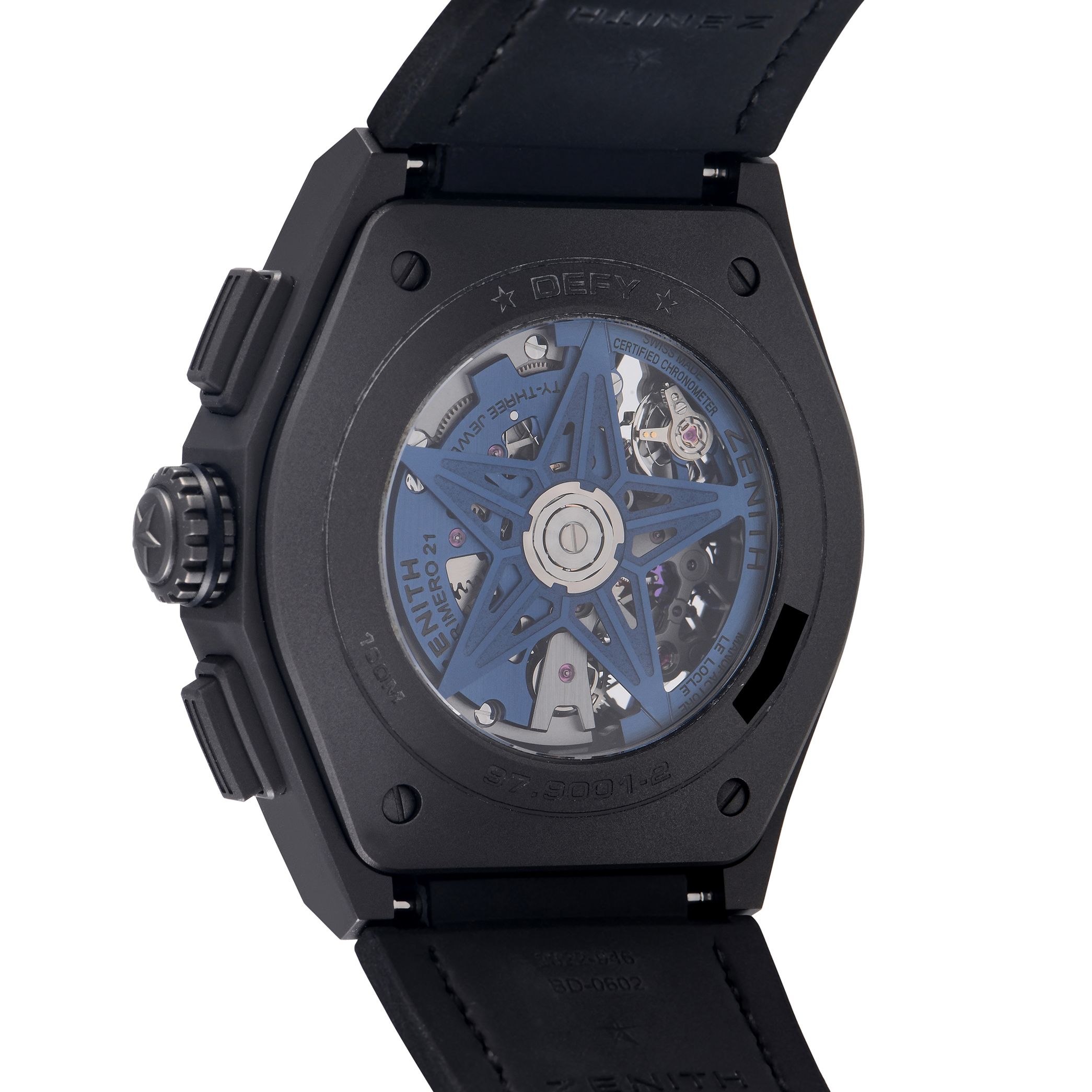 Zenith Defy El Primero 21 Ultrablue Chronograph Watch 97.9001.9004/81.R946