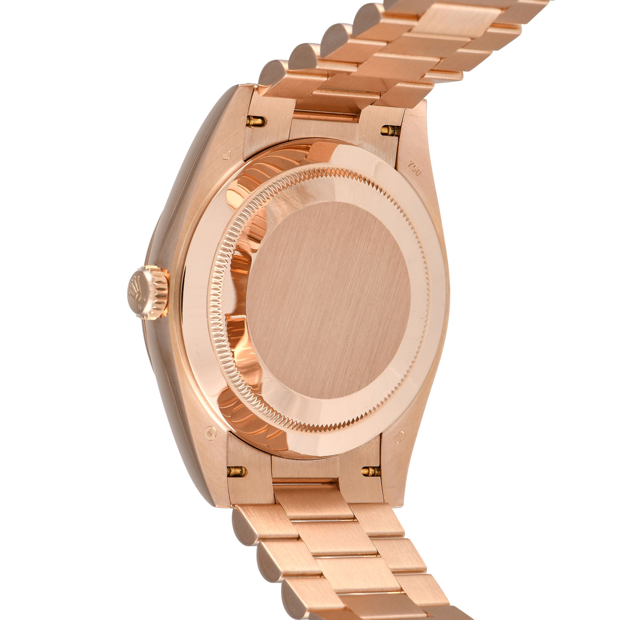 Rolex Day-Date 40 Diamond Chocolate Dial Watch 228235
