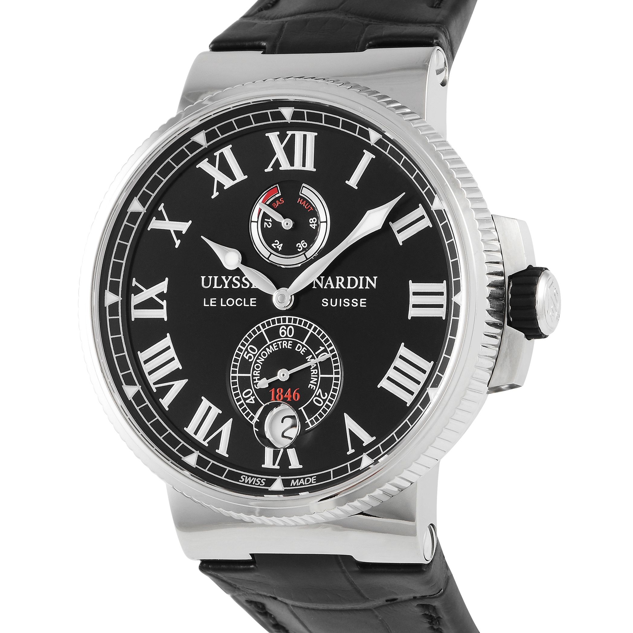 Ulysse Nardin Marine Chronometer Watch 1183-122/42 V2