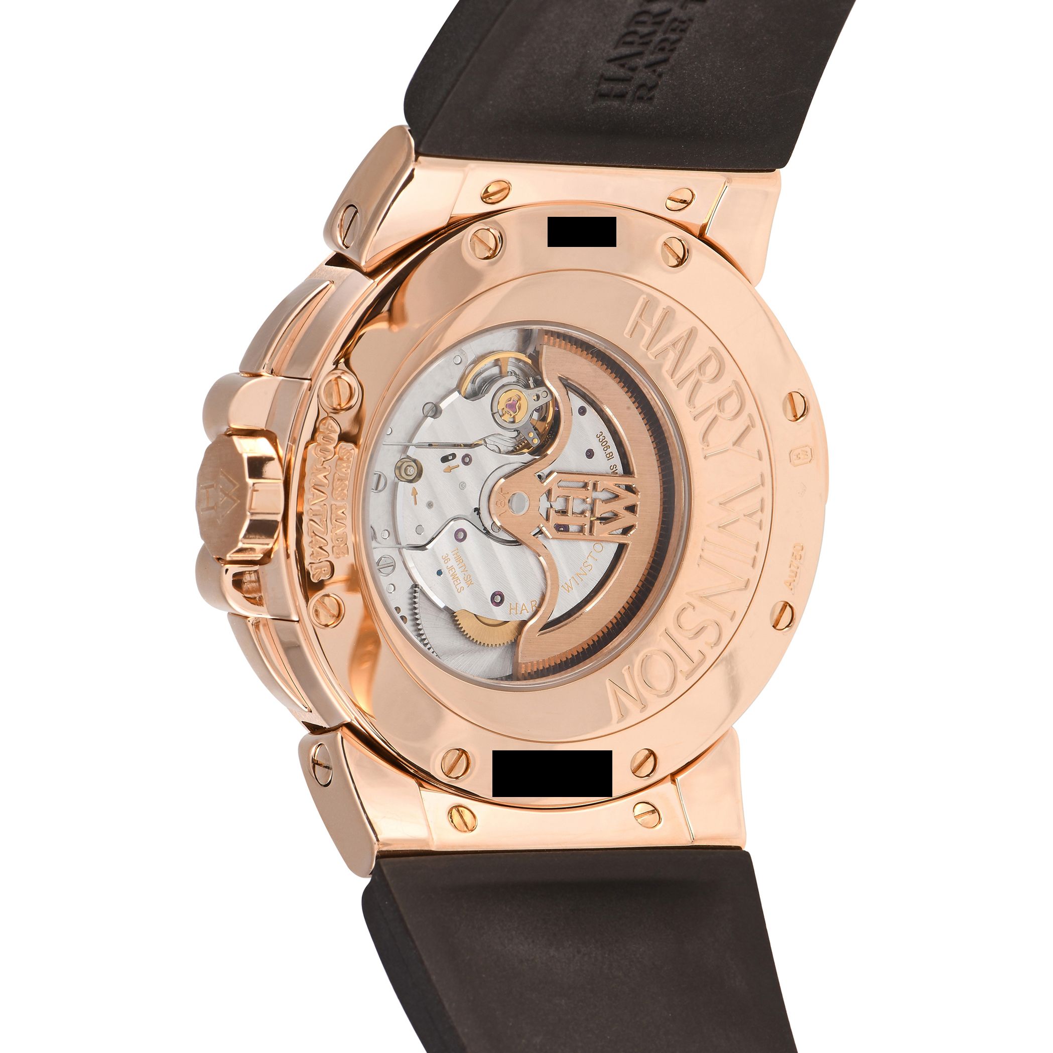 Harry Winston Ocean Dual Time Watch 400-MATZ44R