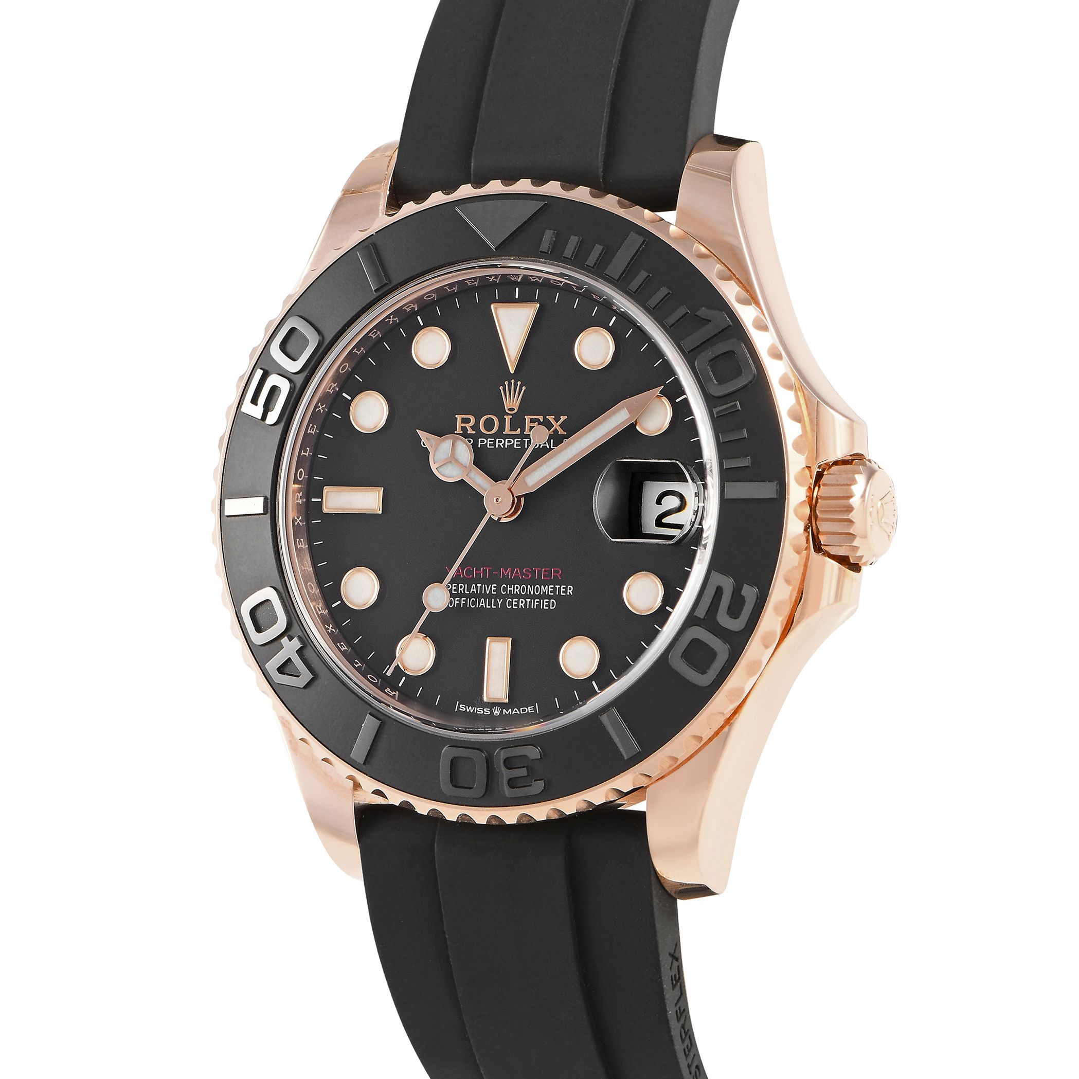 Rolex Yacht-Master 37 18K Everose Gold Watch 268655