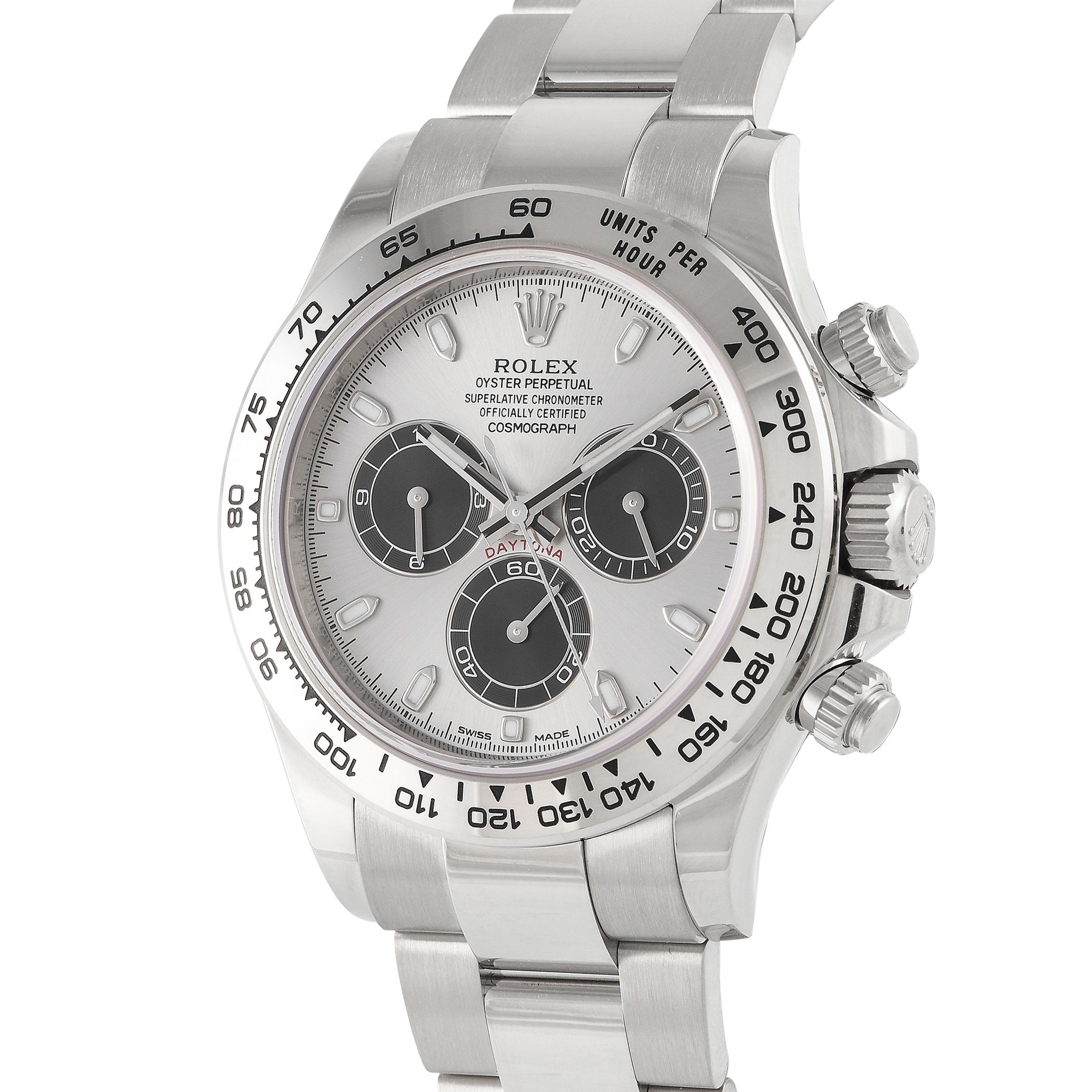 Rolex Daytona 18K White Gold Watch 116509