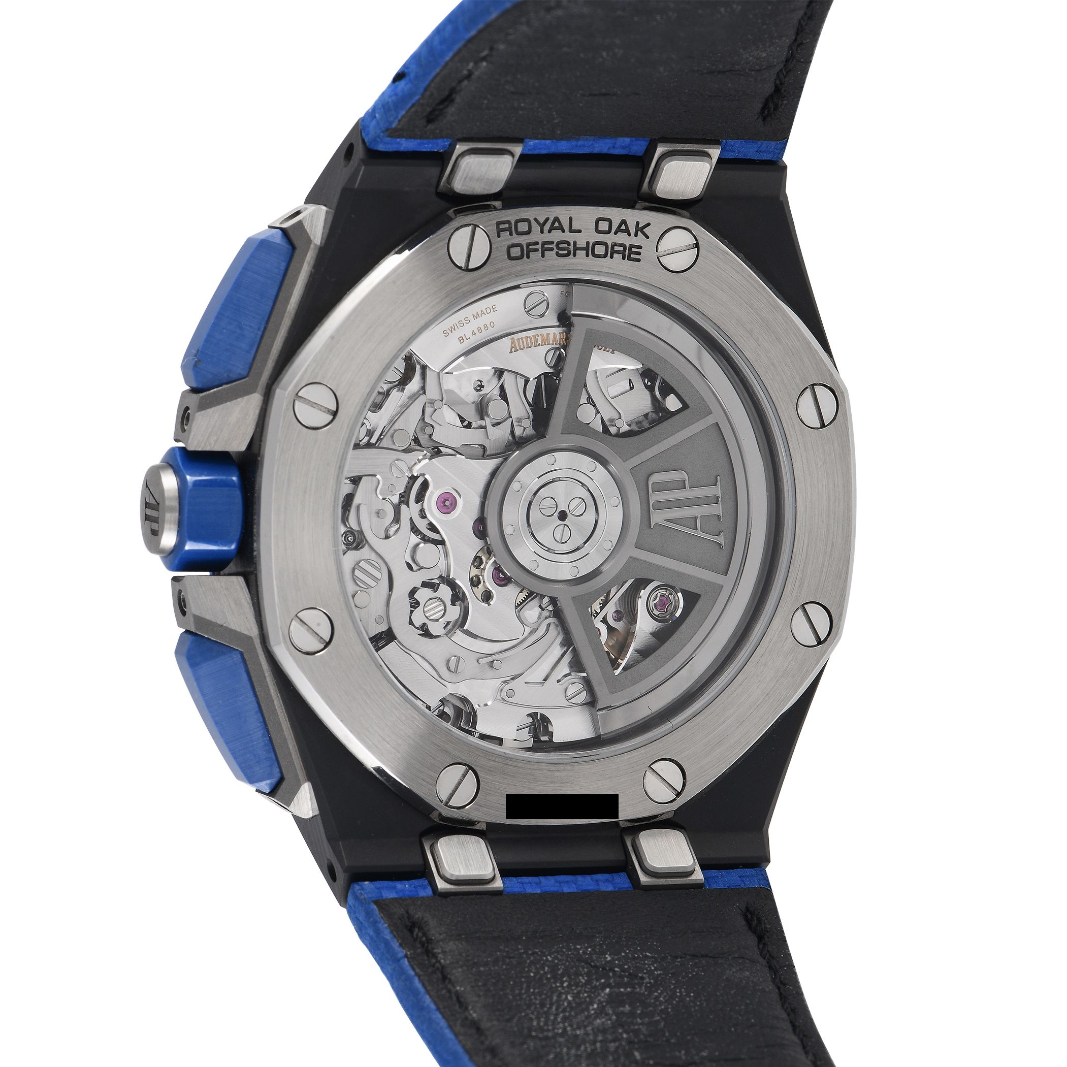 Audemars Piguet Royal Oak Offshore Blue Ceramic Bezel Watch 26420CE.OO.A043VE.01