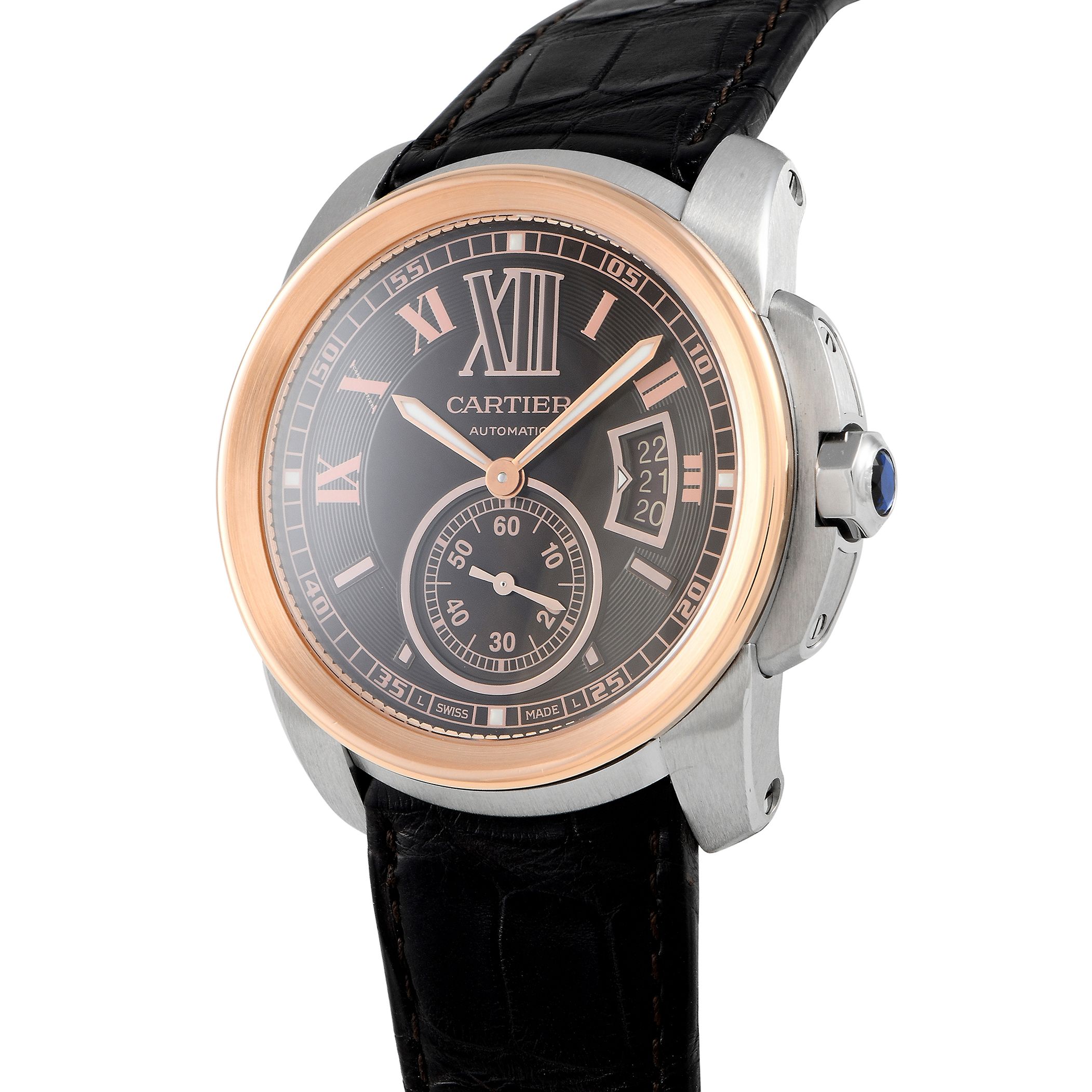 Cartier Calibre de Cartier Brown Dial Watch W7100051