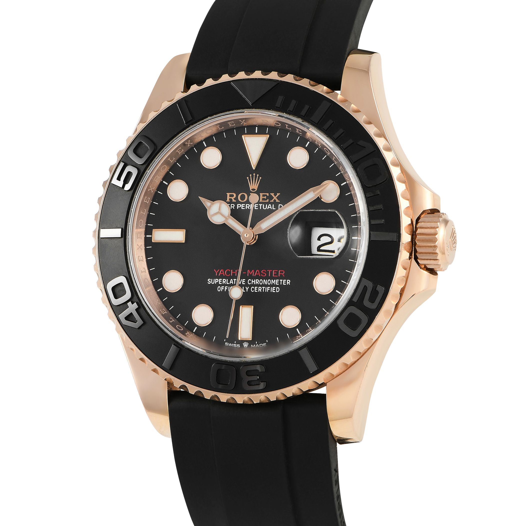 Partial payment Affirm Rolex Yacht-Master 40 Everose Gold Watch 126655