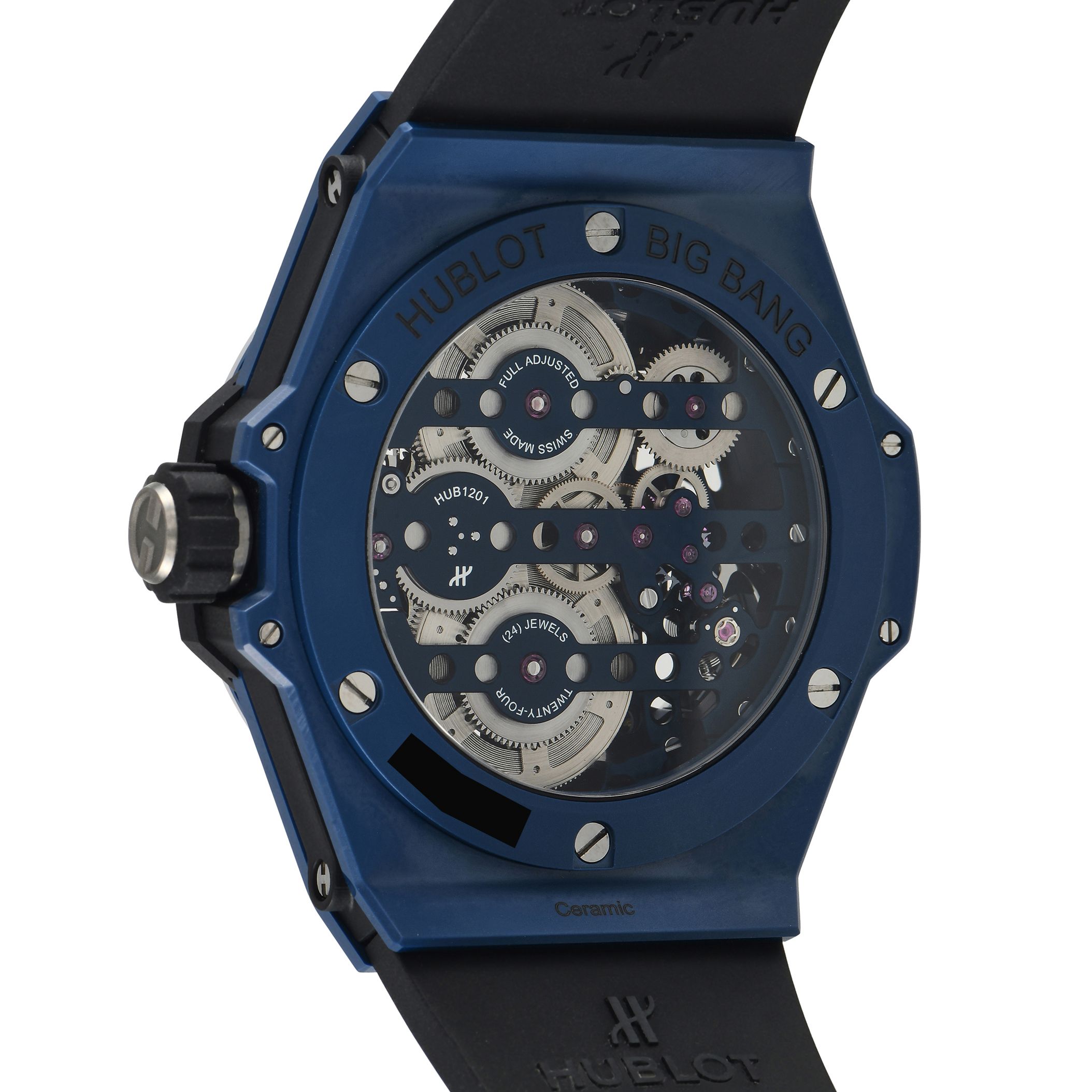 Hublot Big Bang MECA-10 Ceramic Blue Watch 414.EX.5123.RX