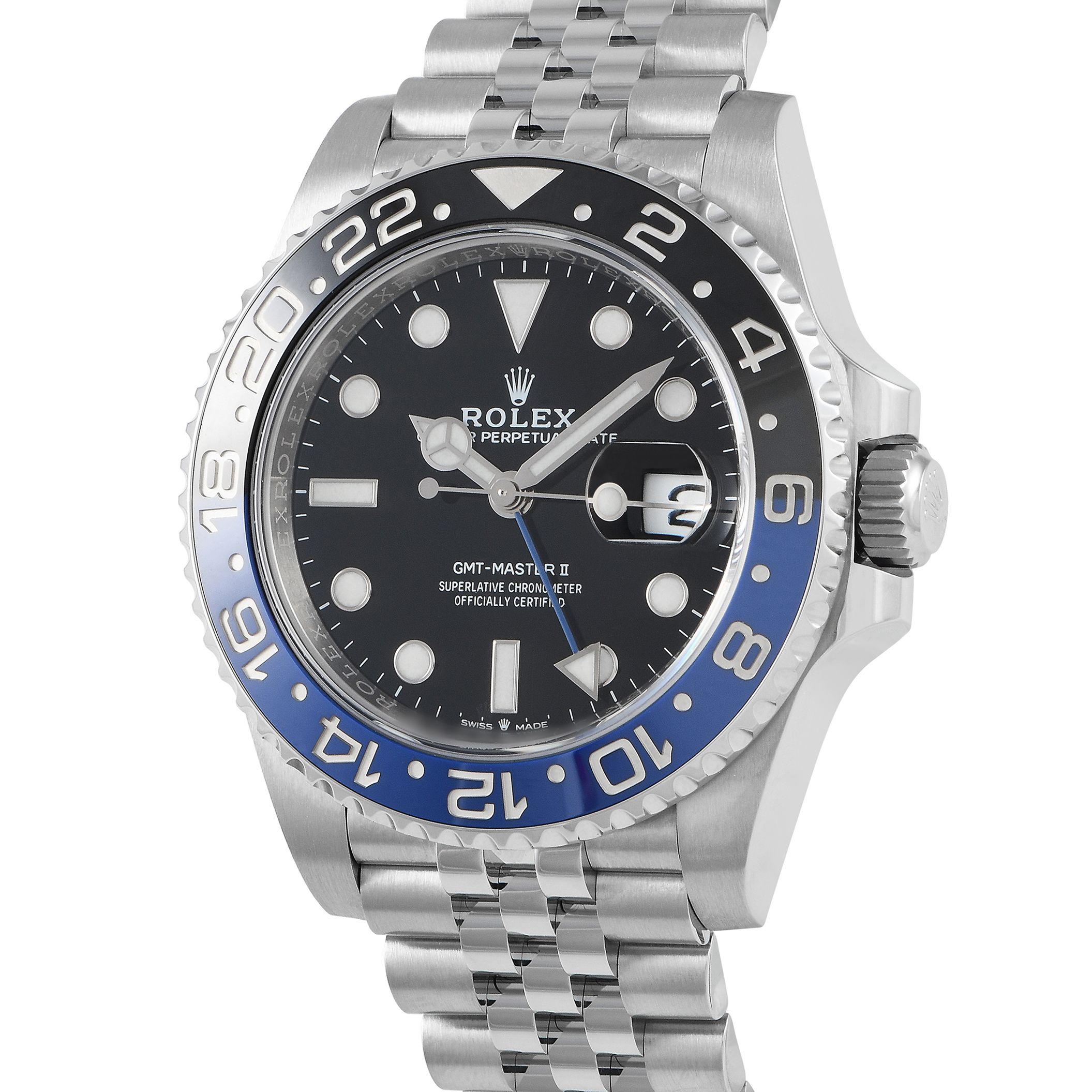 Rolex GMT-Master II "Batgirl" Watch 126710BLNR