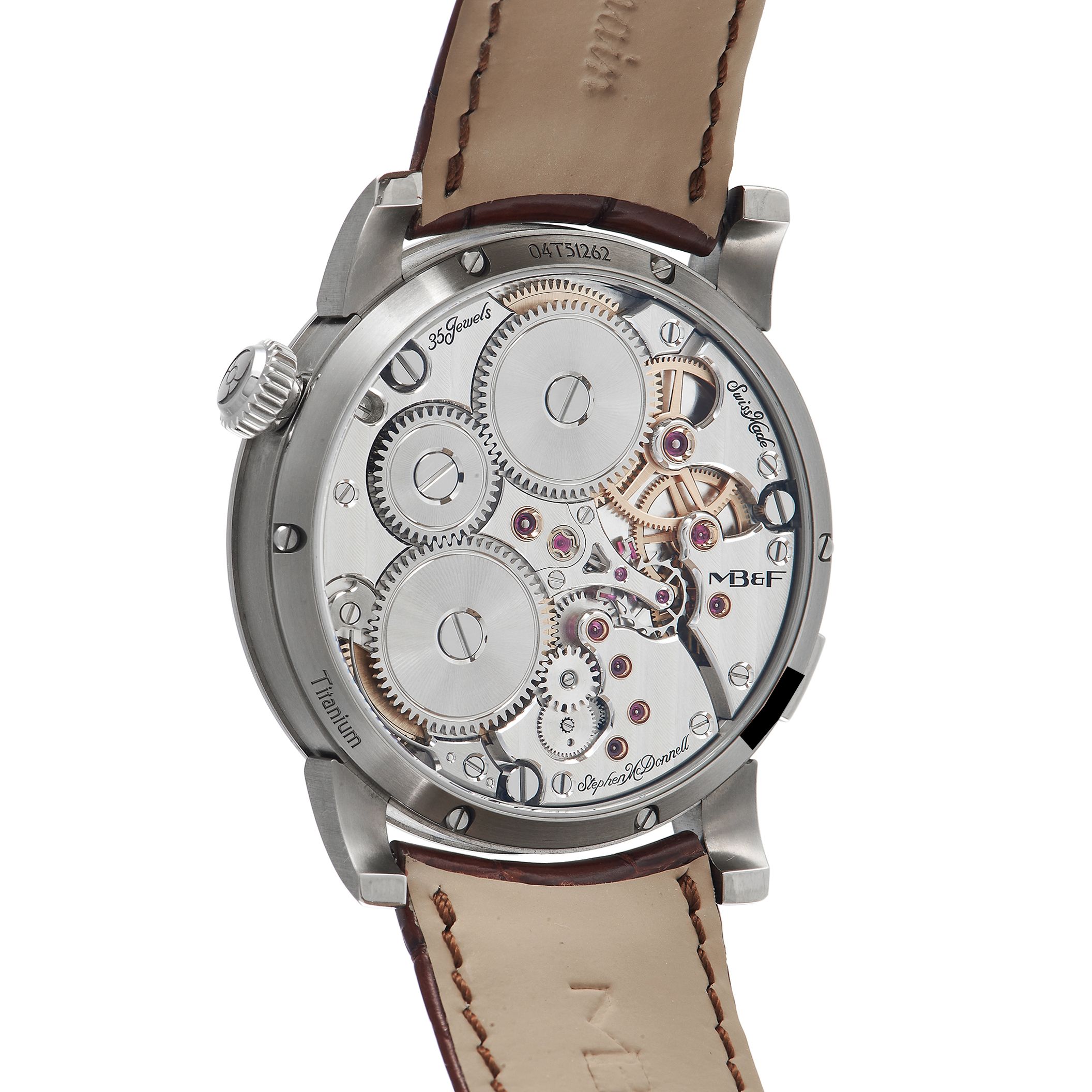 MB & F MB & F Legacy Machine Split Escapement Titanium Watch 04.TL.G