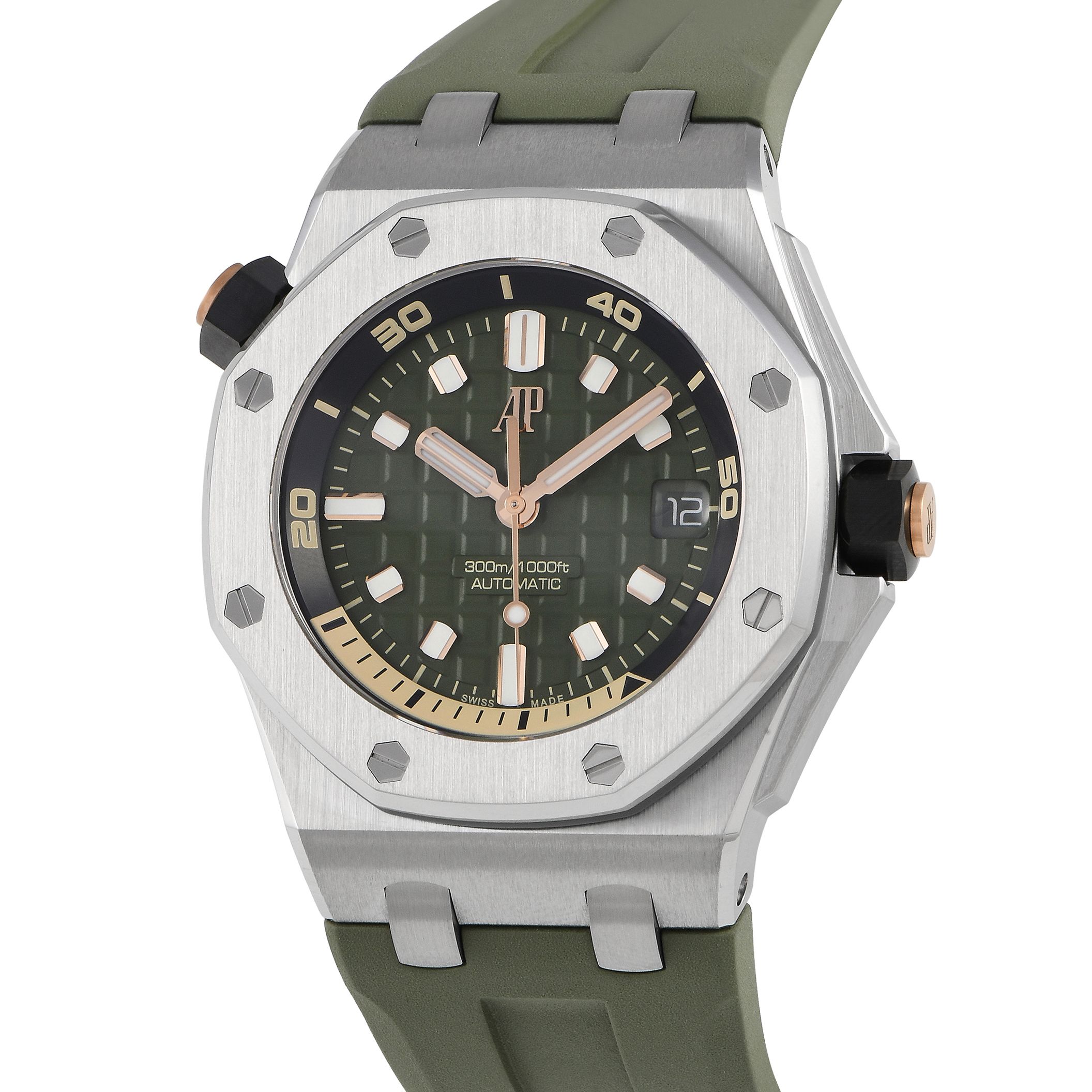 Audemars Piguet Royal Oak Offshore Diver Watch 15720ST.OO.A052CA.01