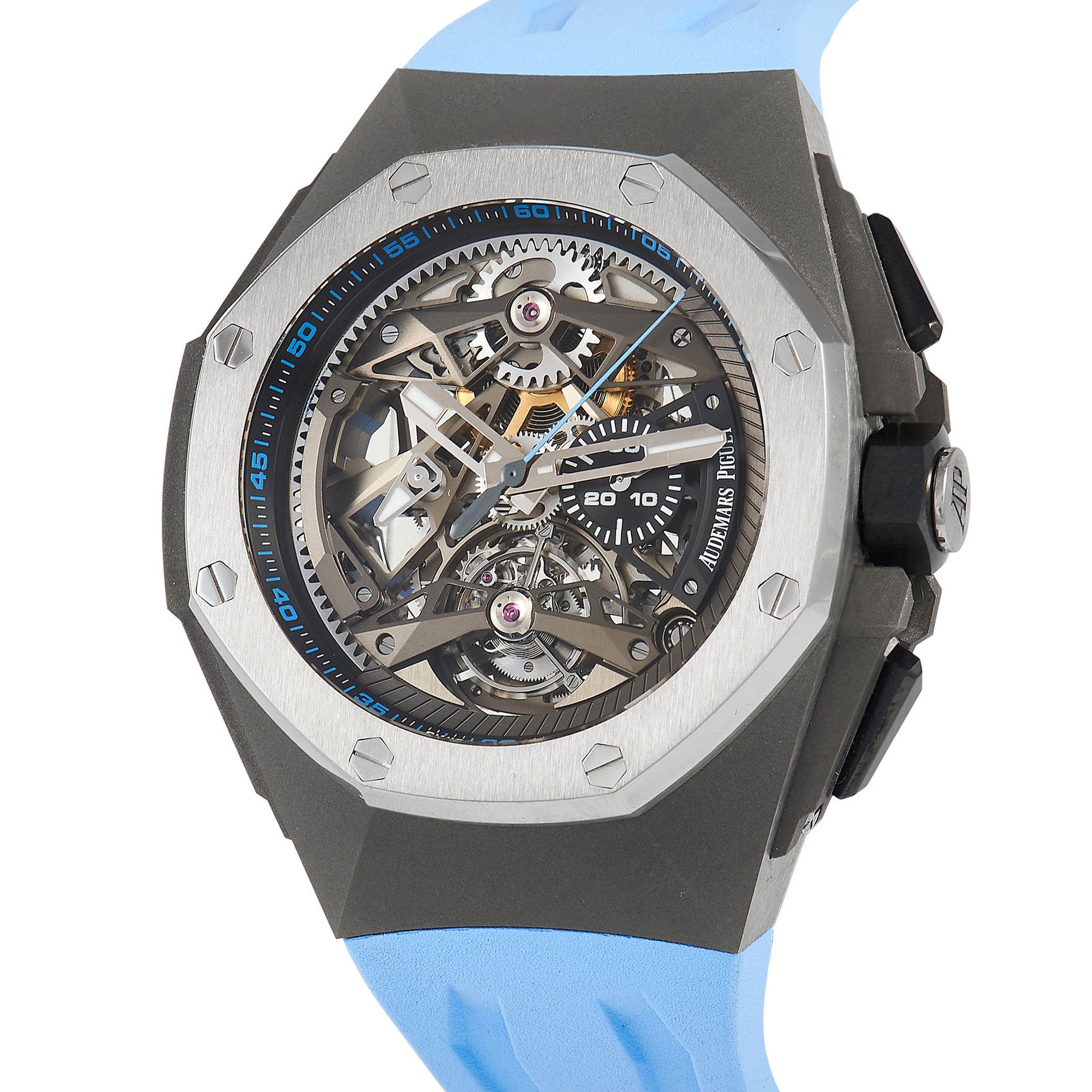 Audemars Piguet Royal Oak Concept Tourbillon Chronograph Titanium Watch 26587TI.OO.D031CA.01