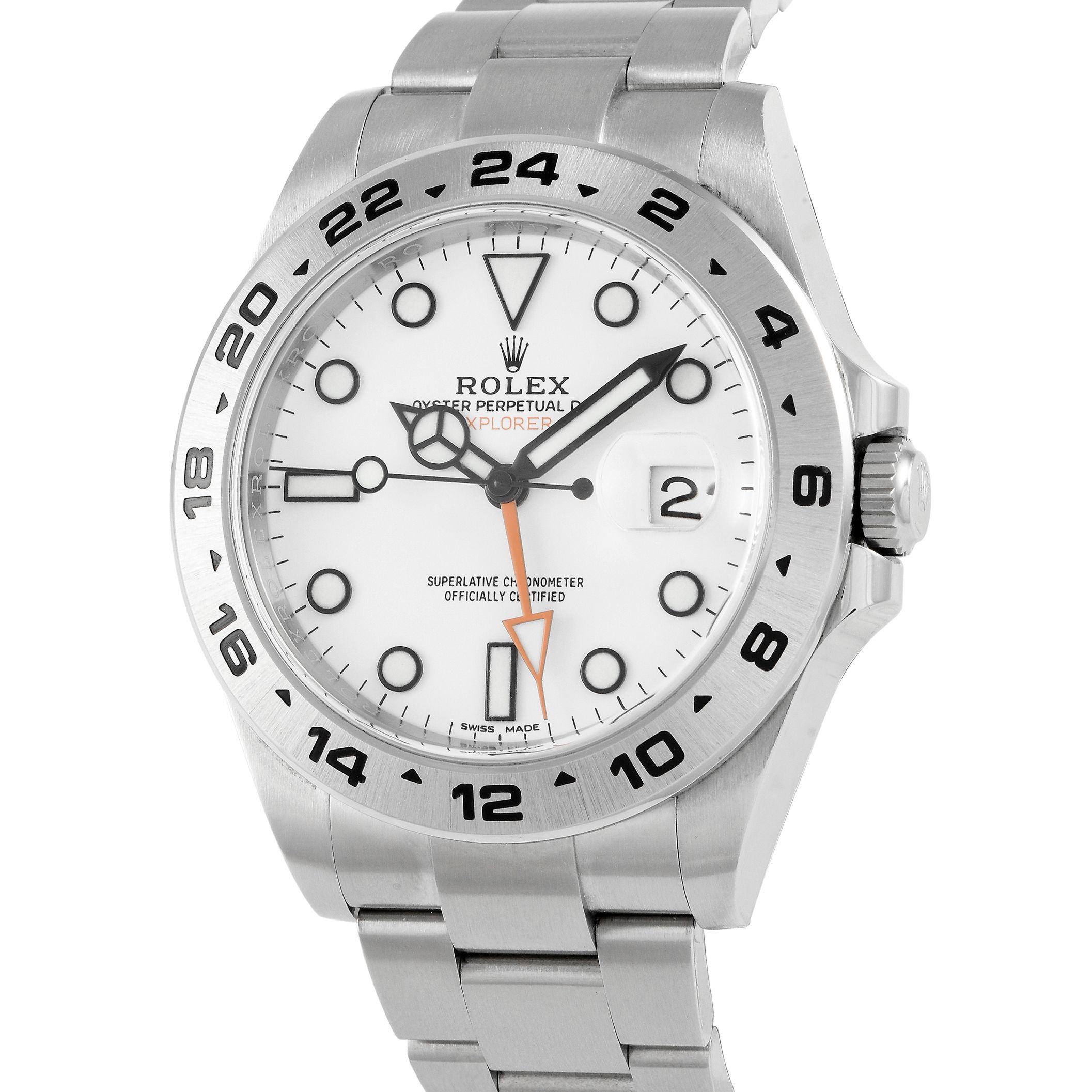 Rolex Explorer II White Dial Watch 216570-0001