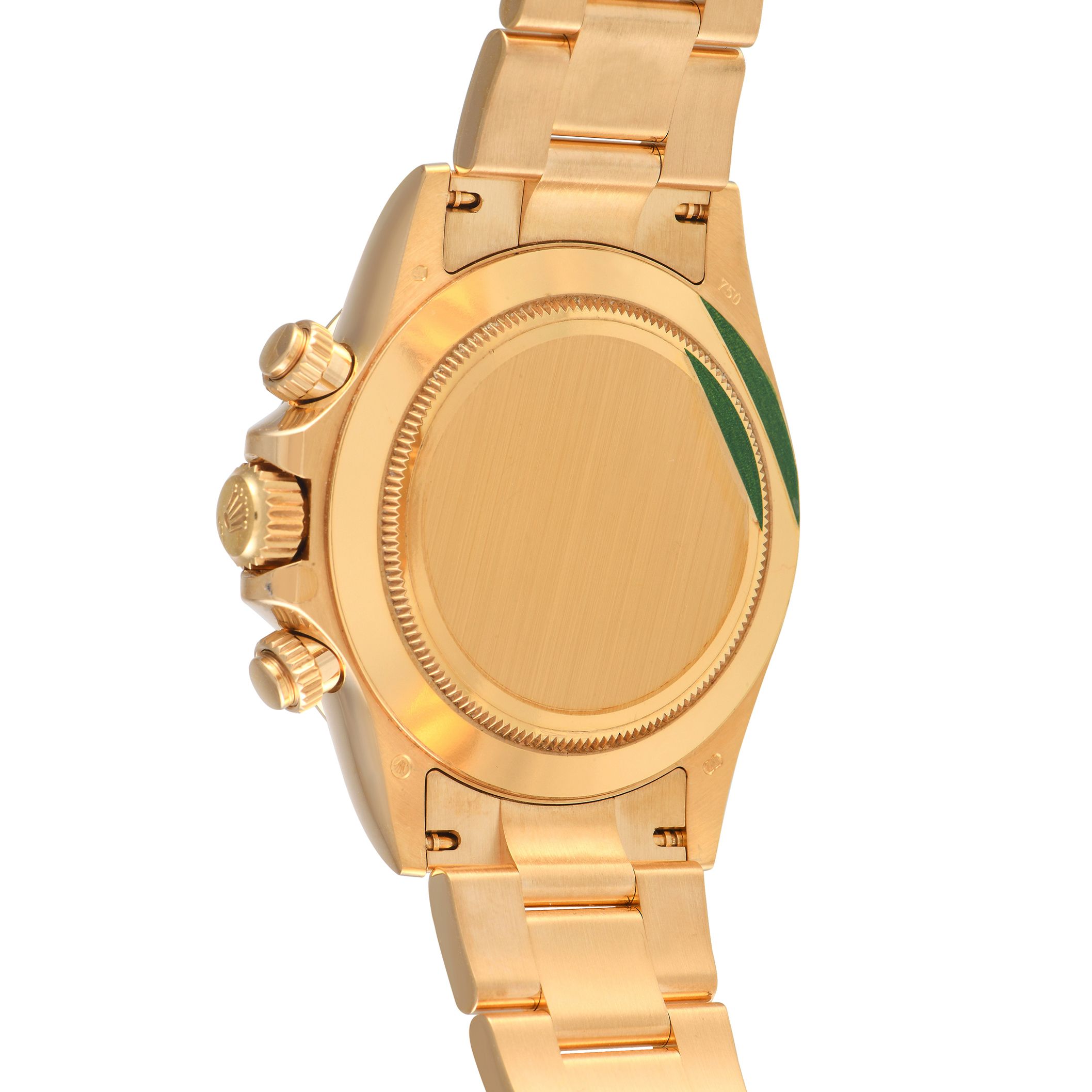 Rolex Daytona Yellow Gold Black Dial Watch 116508