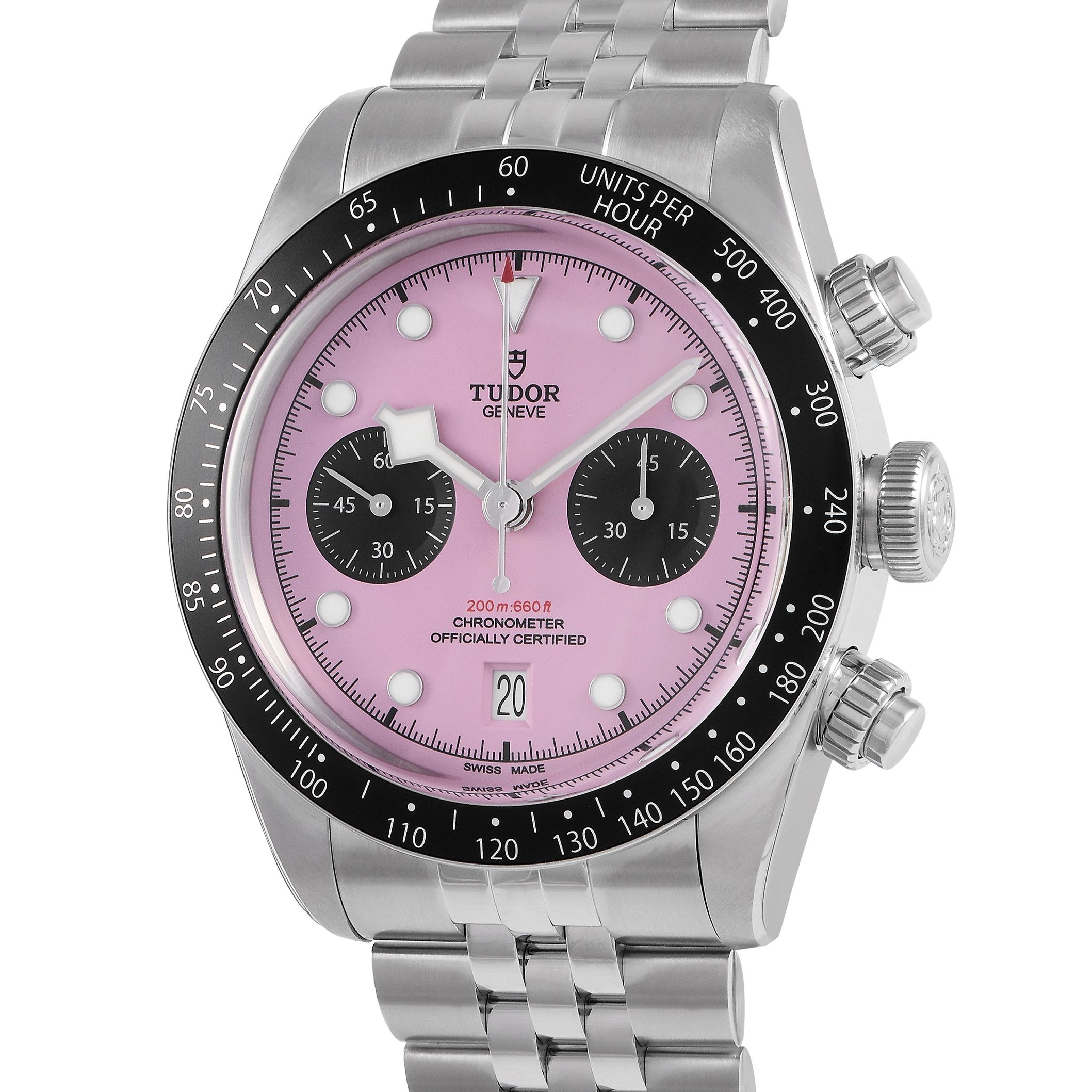 Tudor Black Bay Chrono Pink Watch M79360N-0019