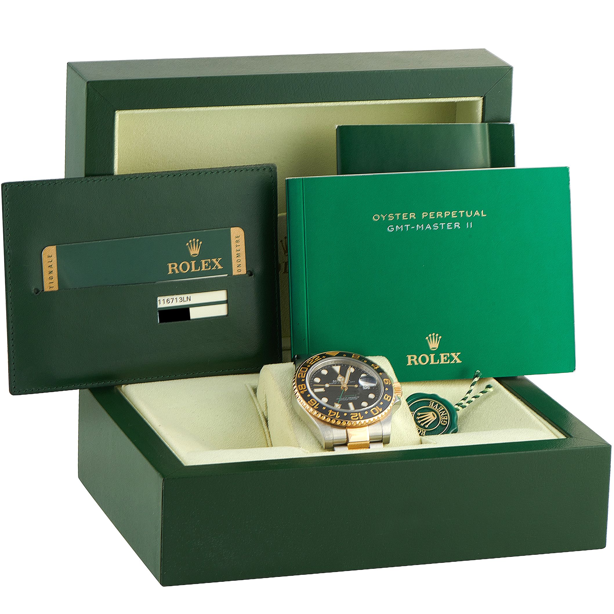 Rolex GMT-Master II Two-Tone Watch 116713LN
