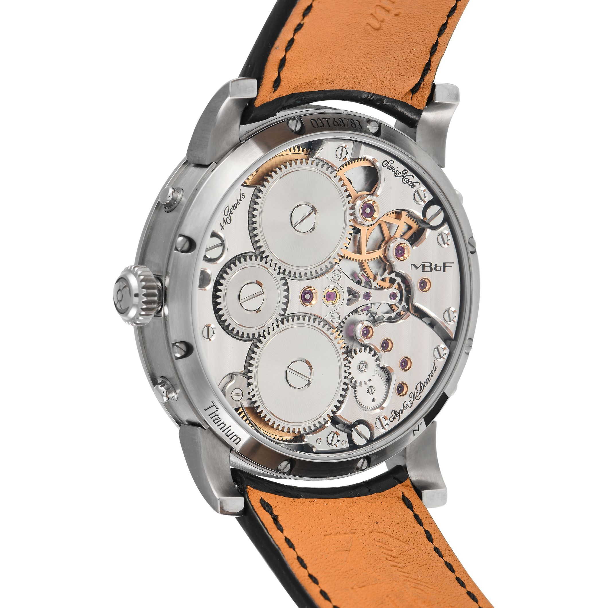 MB & F Legacy Machine Perpetual Titanium Watch 03.TL.G