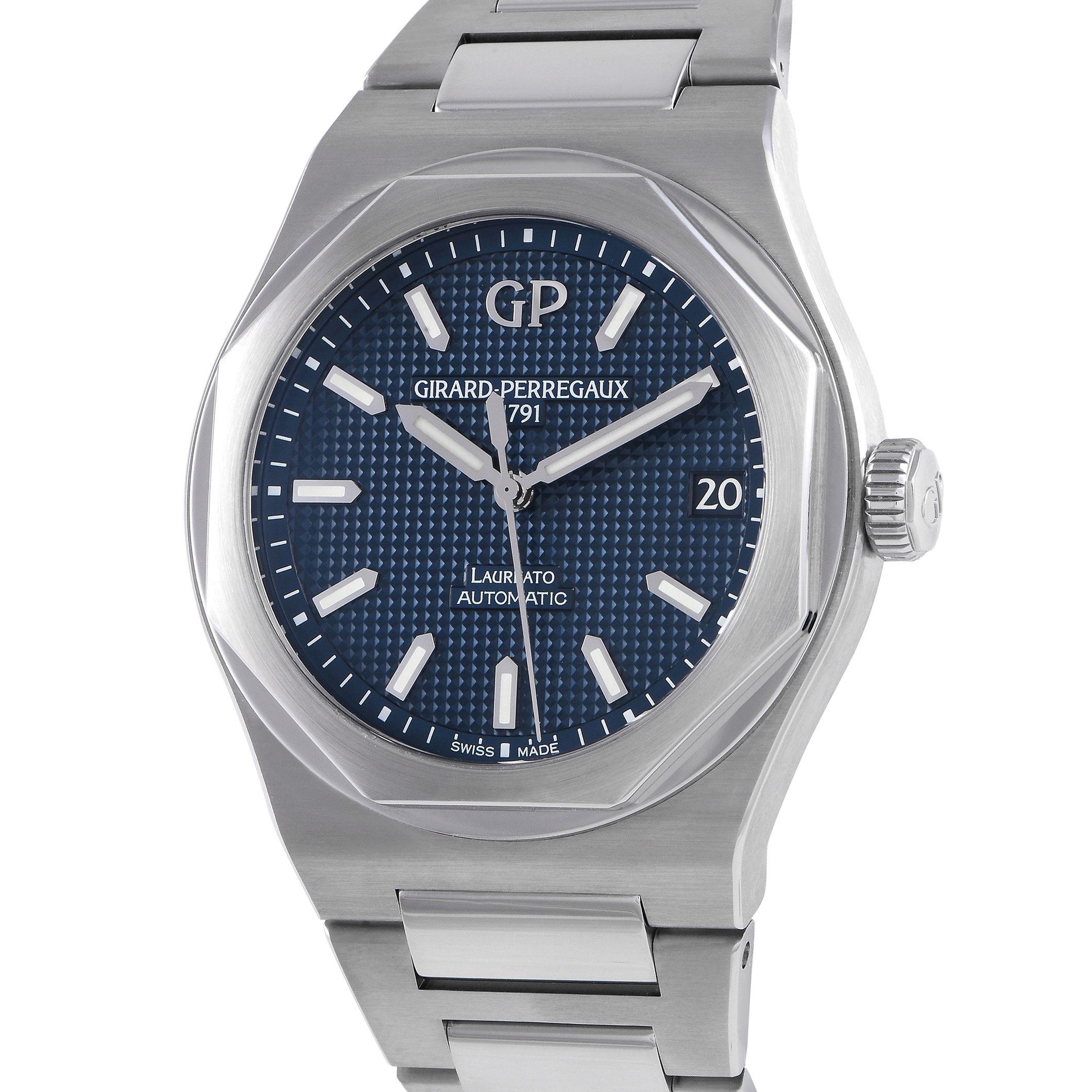 Girard Perregaux Laureato 42mm Watch 81010-11-431-11A