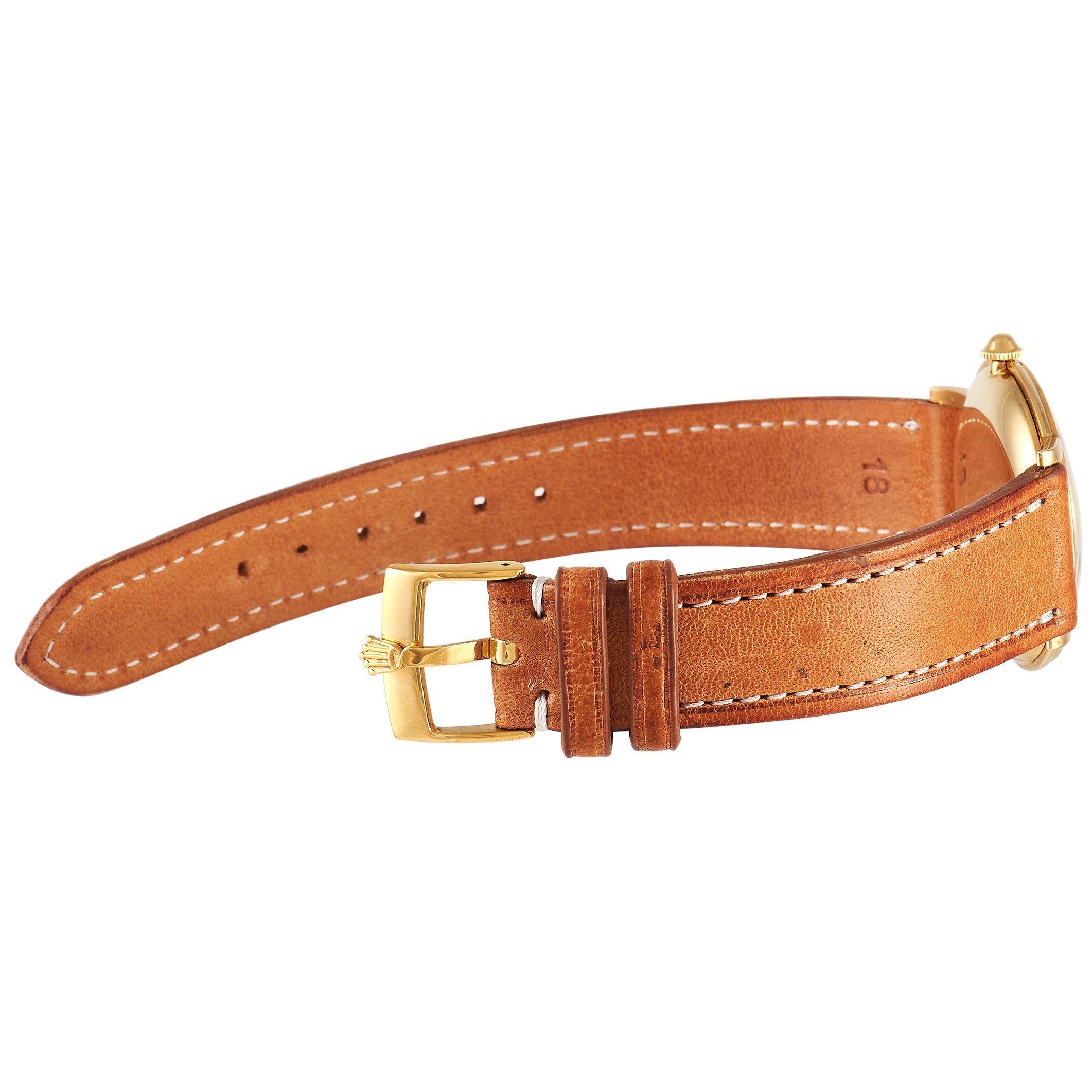 Rolex Precision Metropolitan Joyeria Riviera Signed Watch 4325