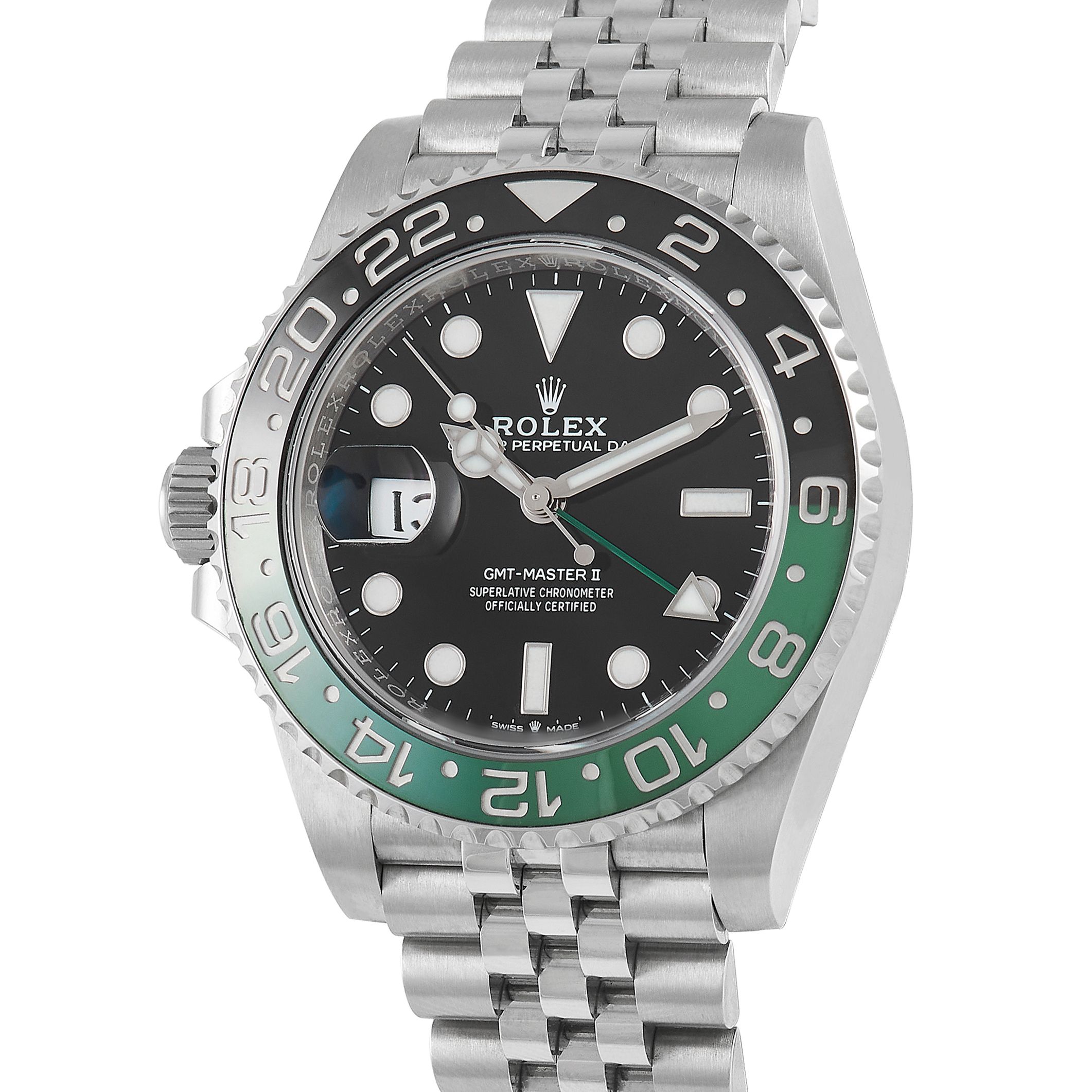 Rolex GMT-Master II Left-Hand Jubilee Watch 126720VTNR-0002