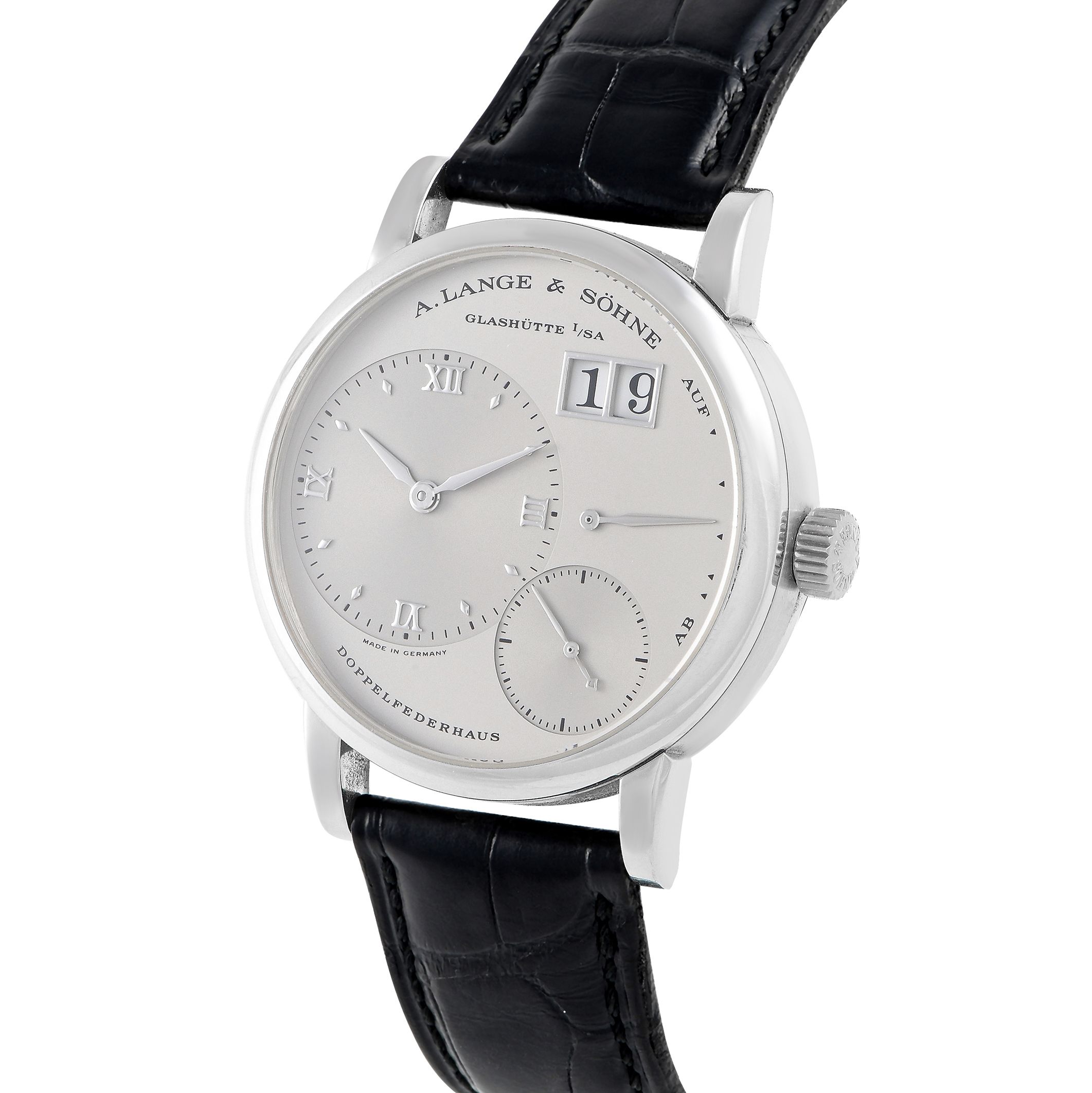 A. Lange & Sohne Little Lange 1 Platinum Watch 111.025