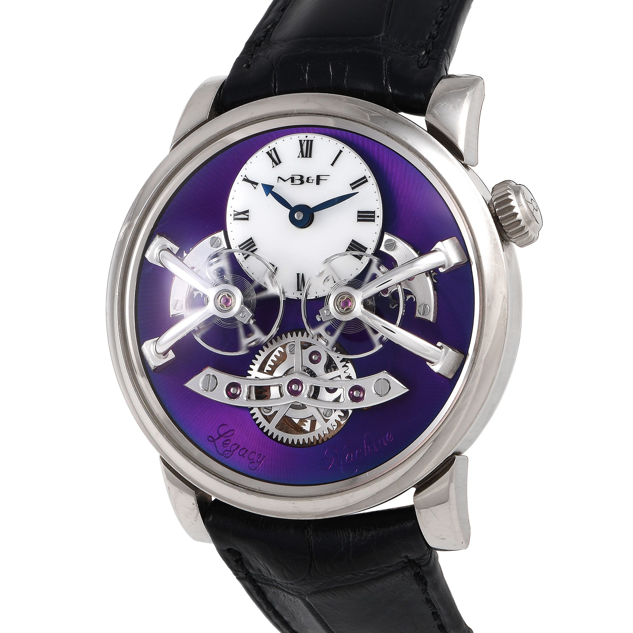 MB&F Legacy Machine No.2 18K White Gold Watch LM2