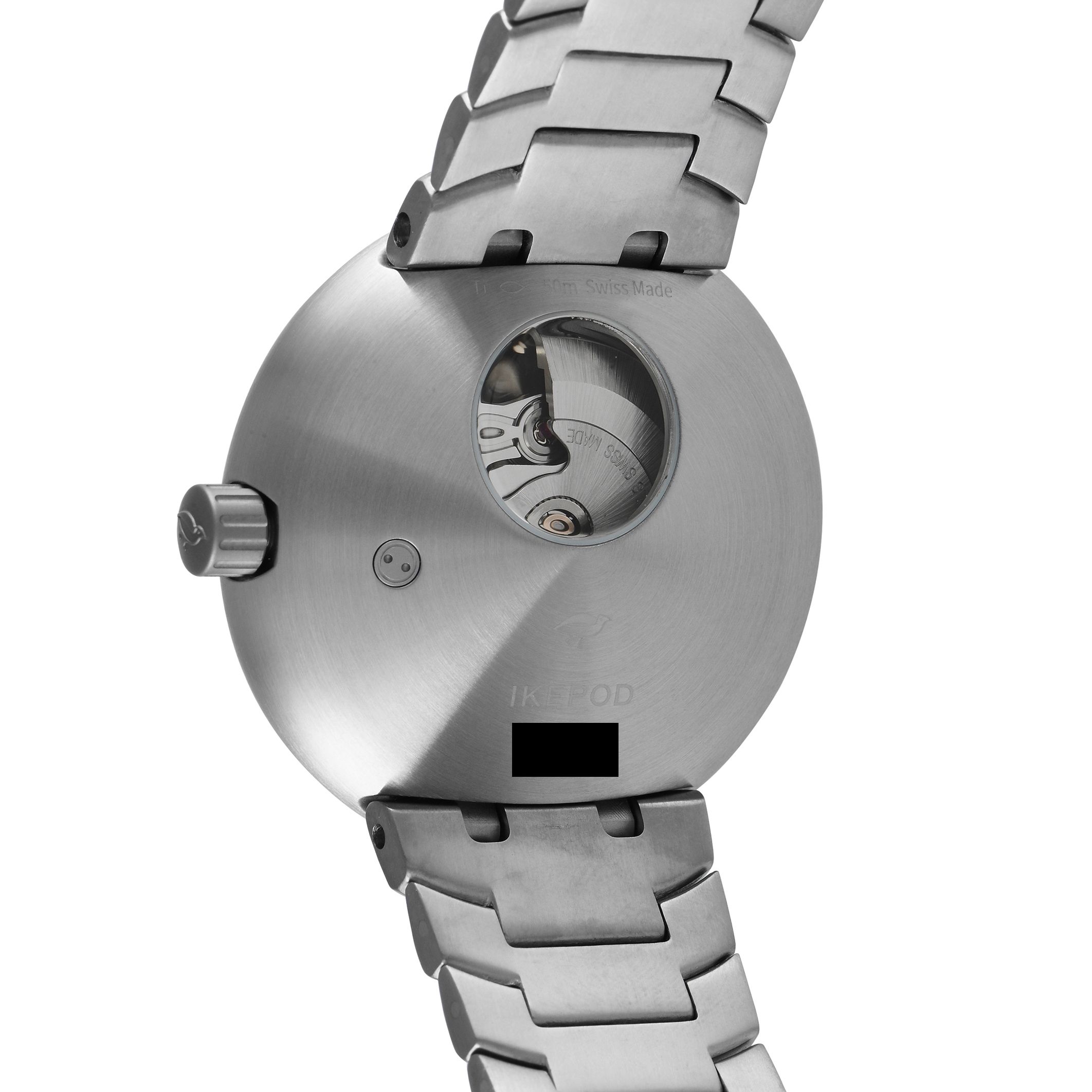 Ikepod Horopod Jodhpur Blue Dial Titanium Watch HO01