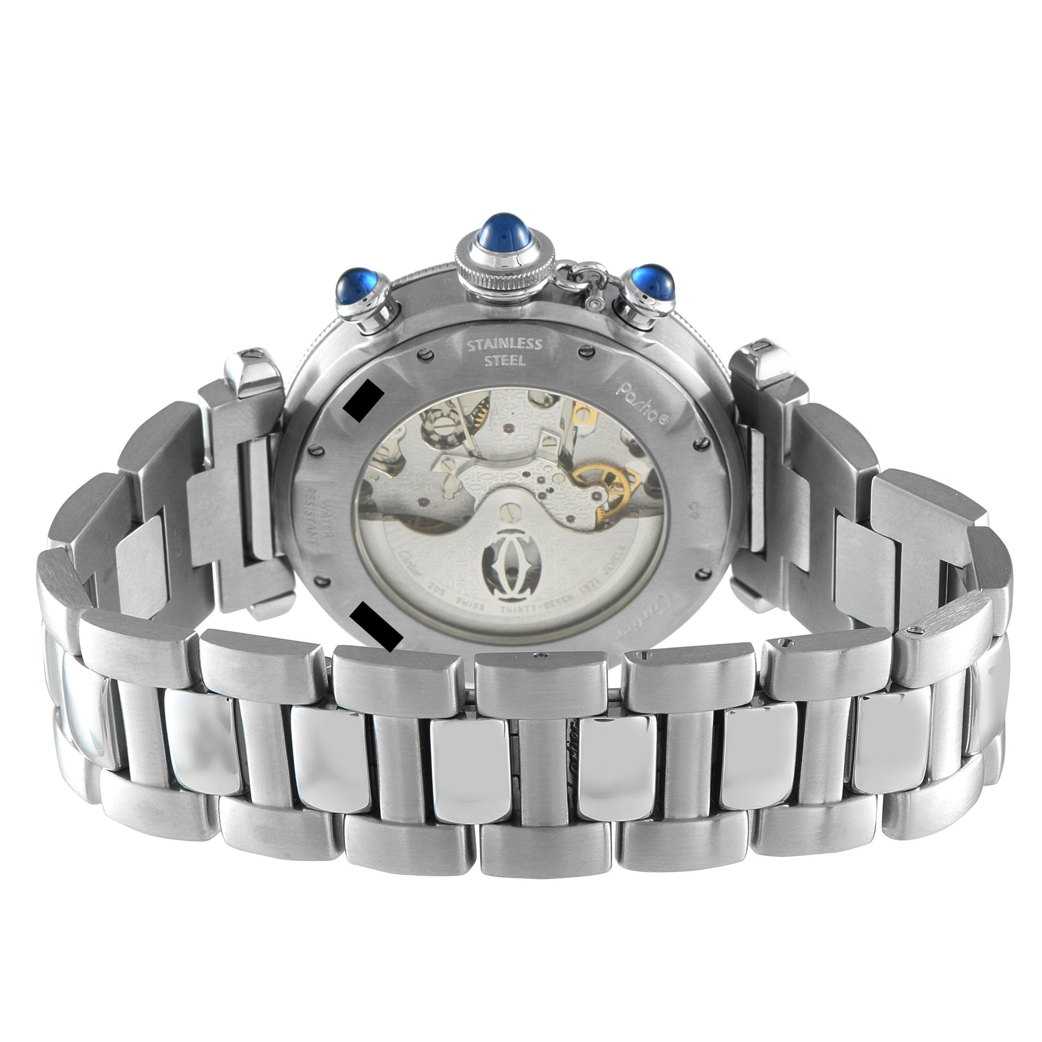 Cartier Pasha Chronograph Watch w31030H3