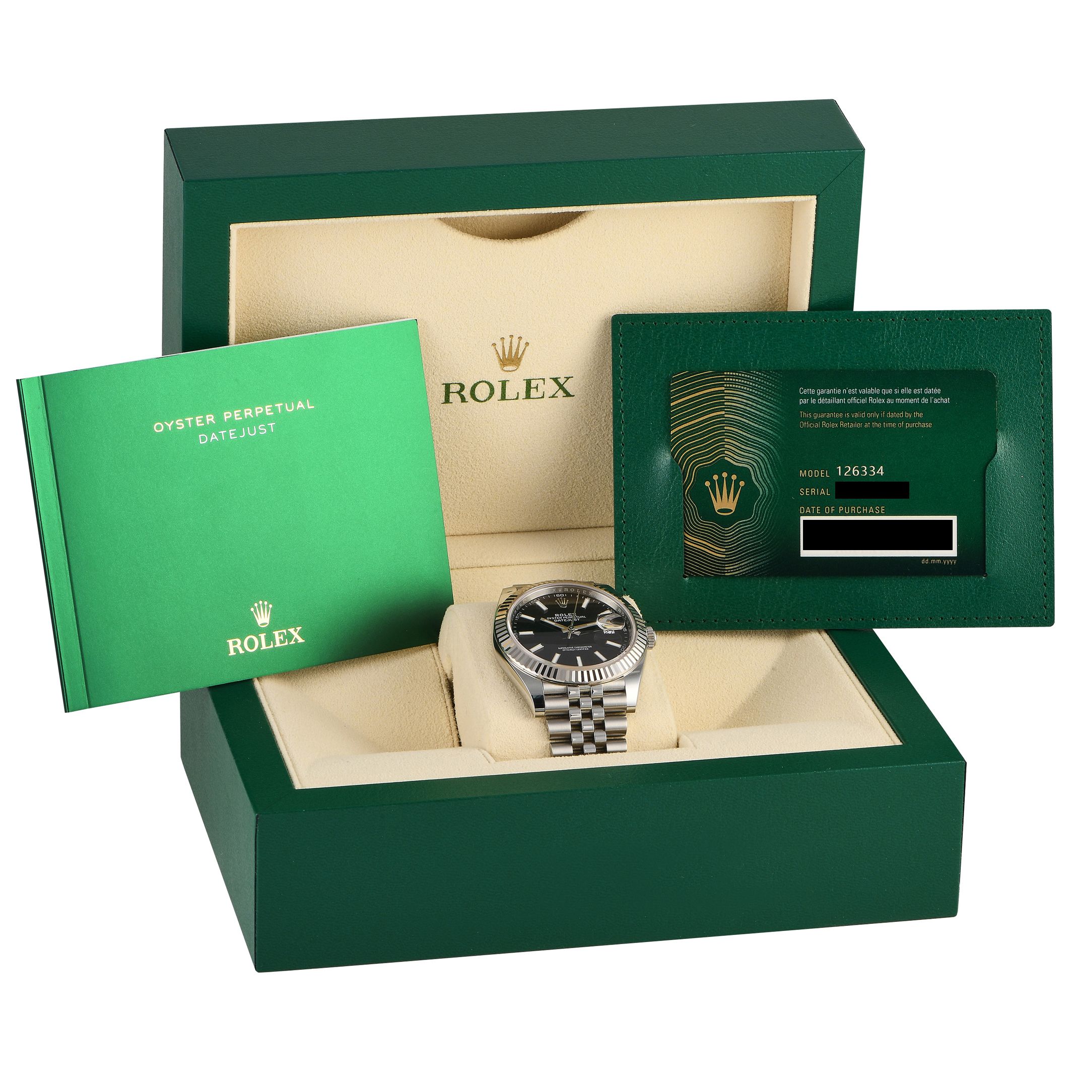 Rolex Datejust 41 Watch 126334