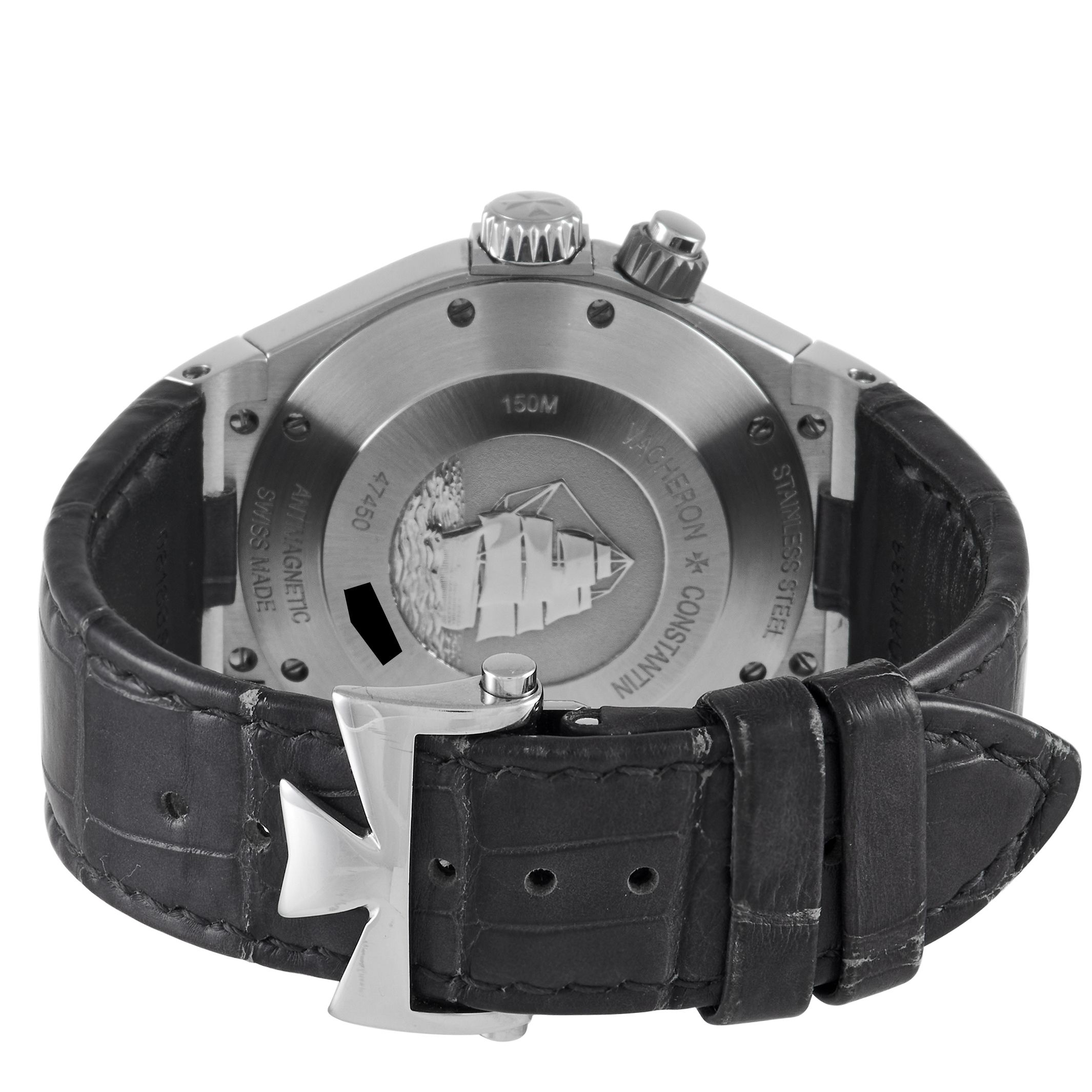 Vacheron Constantin Overseas Dual Time Slate Watch 47450/000W-9511