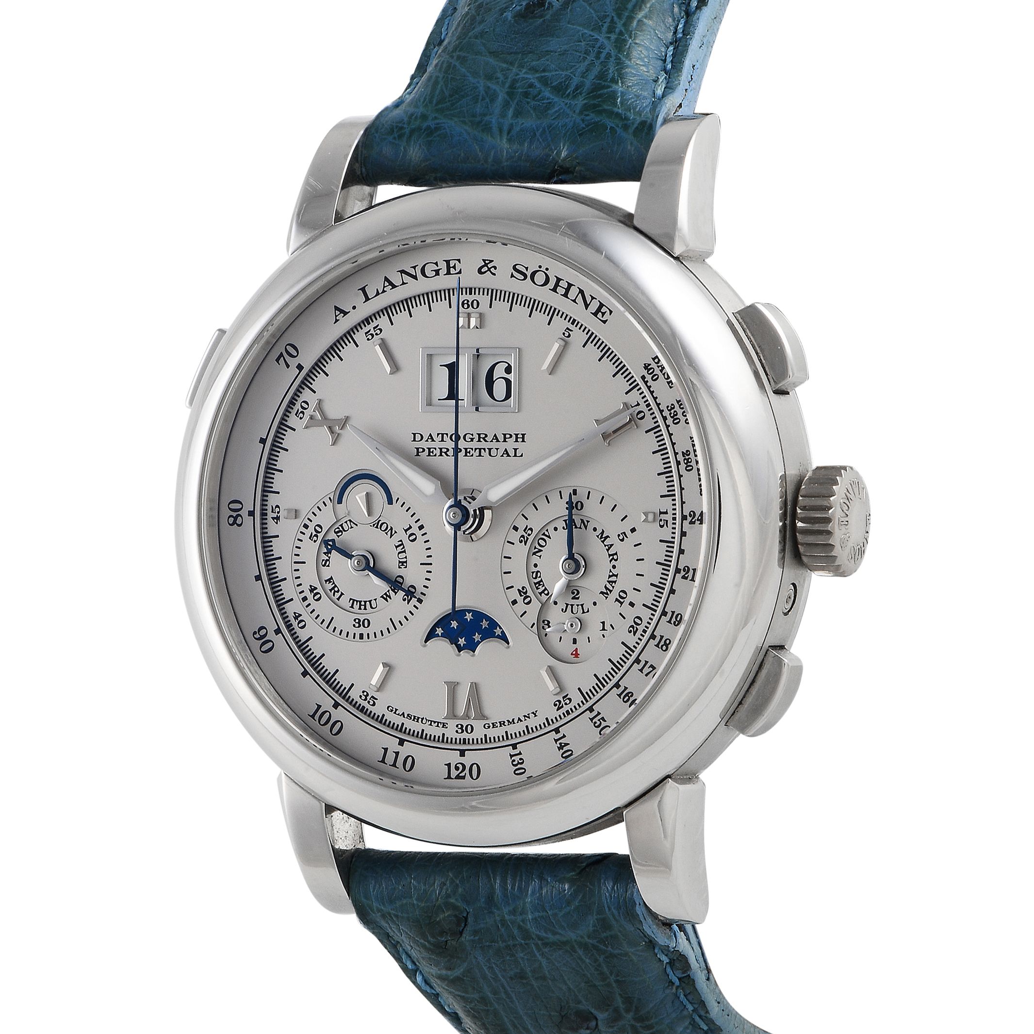 A. Lange & Sohne Datograph Perpetual Calendar Watch 410.025