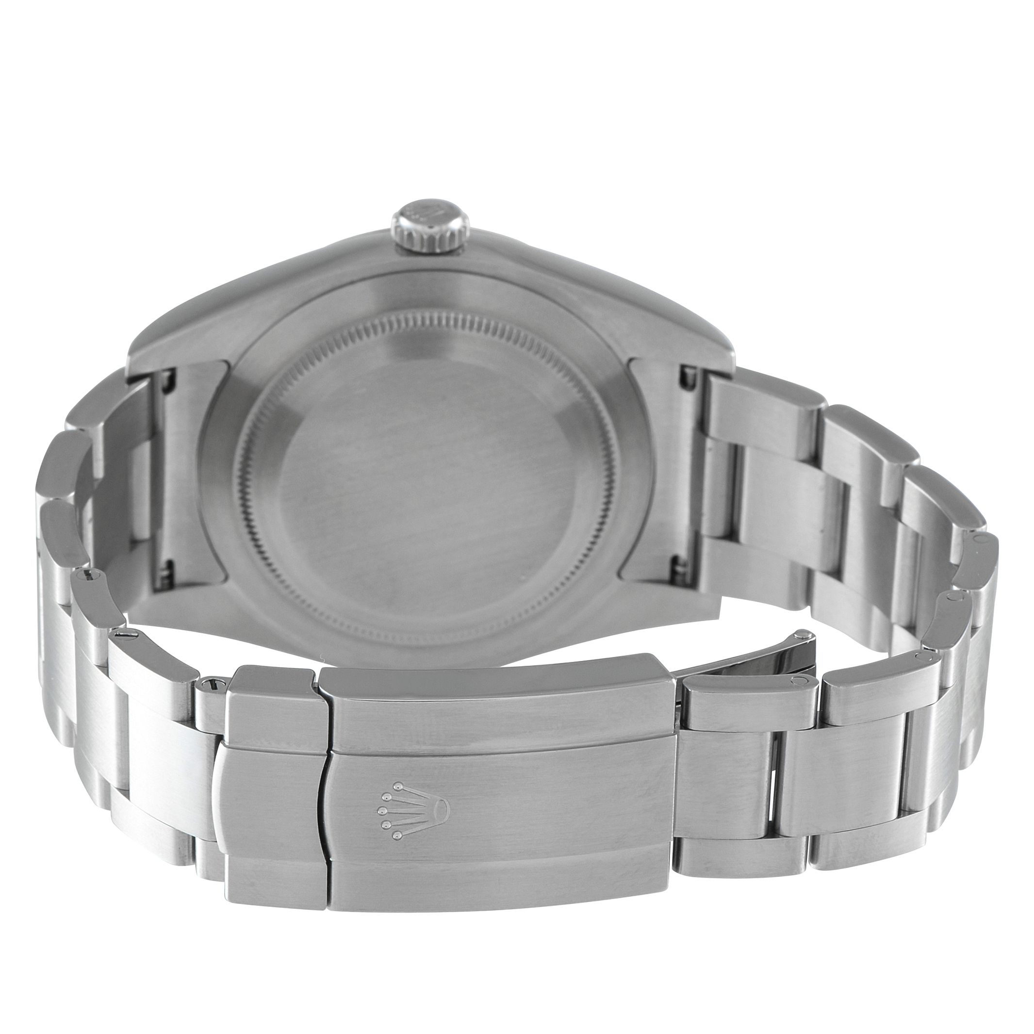 Rolex Oyster Perpetual 39 White Dial Steel Watch 114300