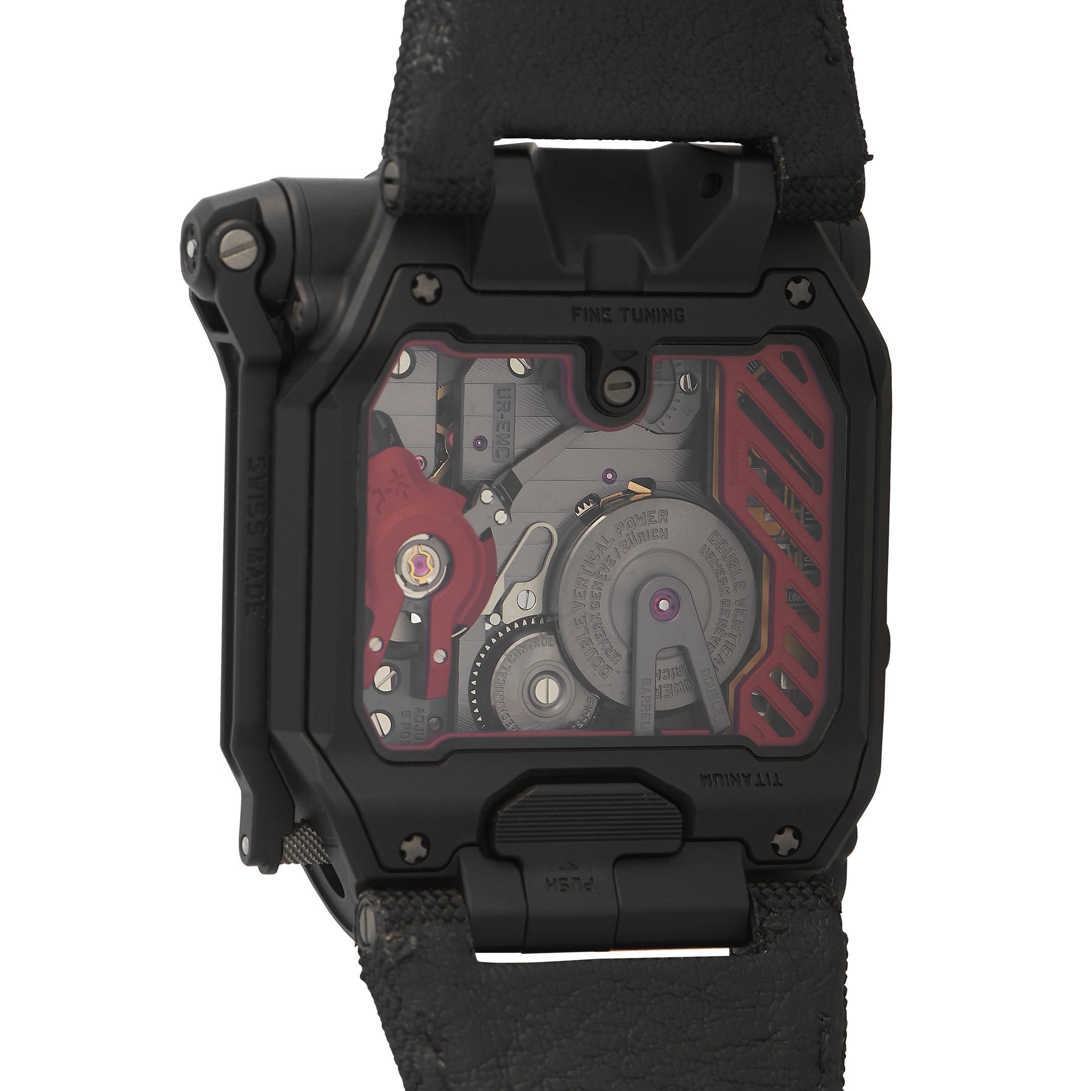 Urwerk EMC TimeHunter X-Ray Skeletonized Watch Z15-226