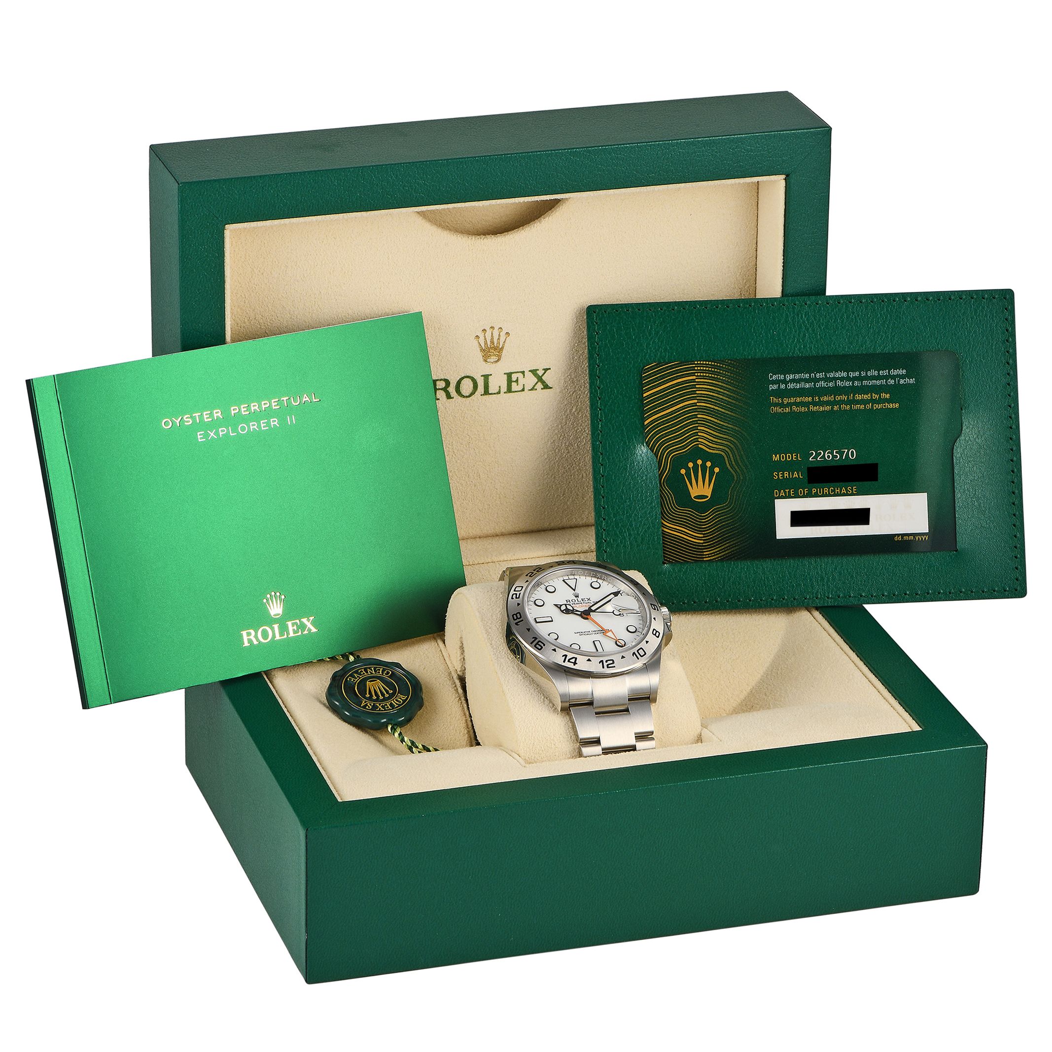 Rolex Explorer II 42 Watch 226570