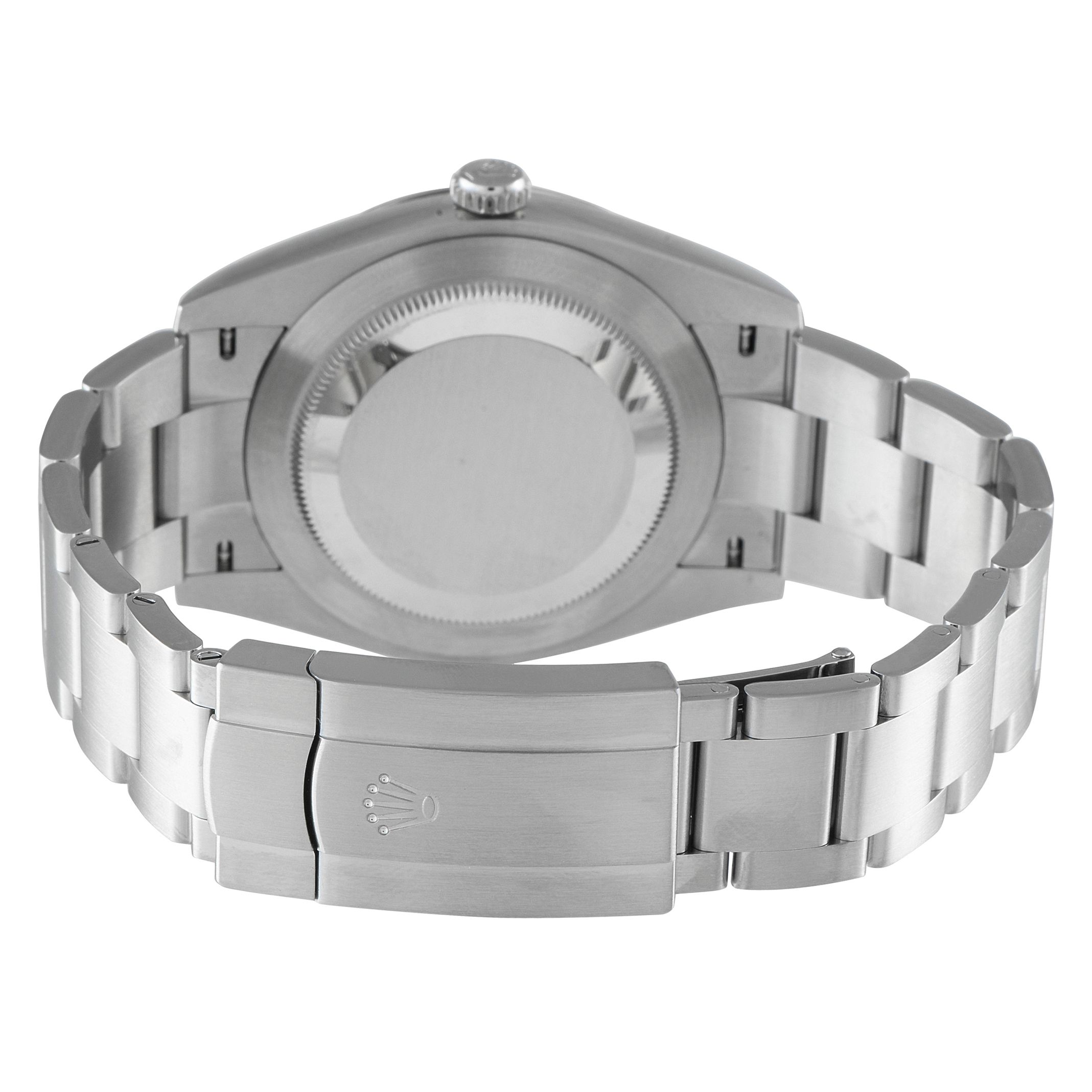 Rolex Oyster Perpetual 41 Bright Blue Dial Steel Watch 124300