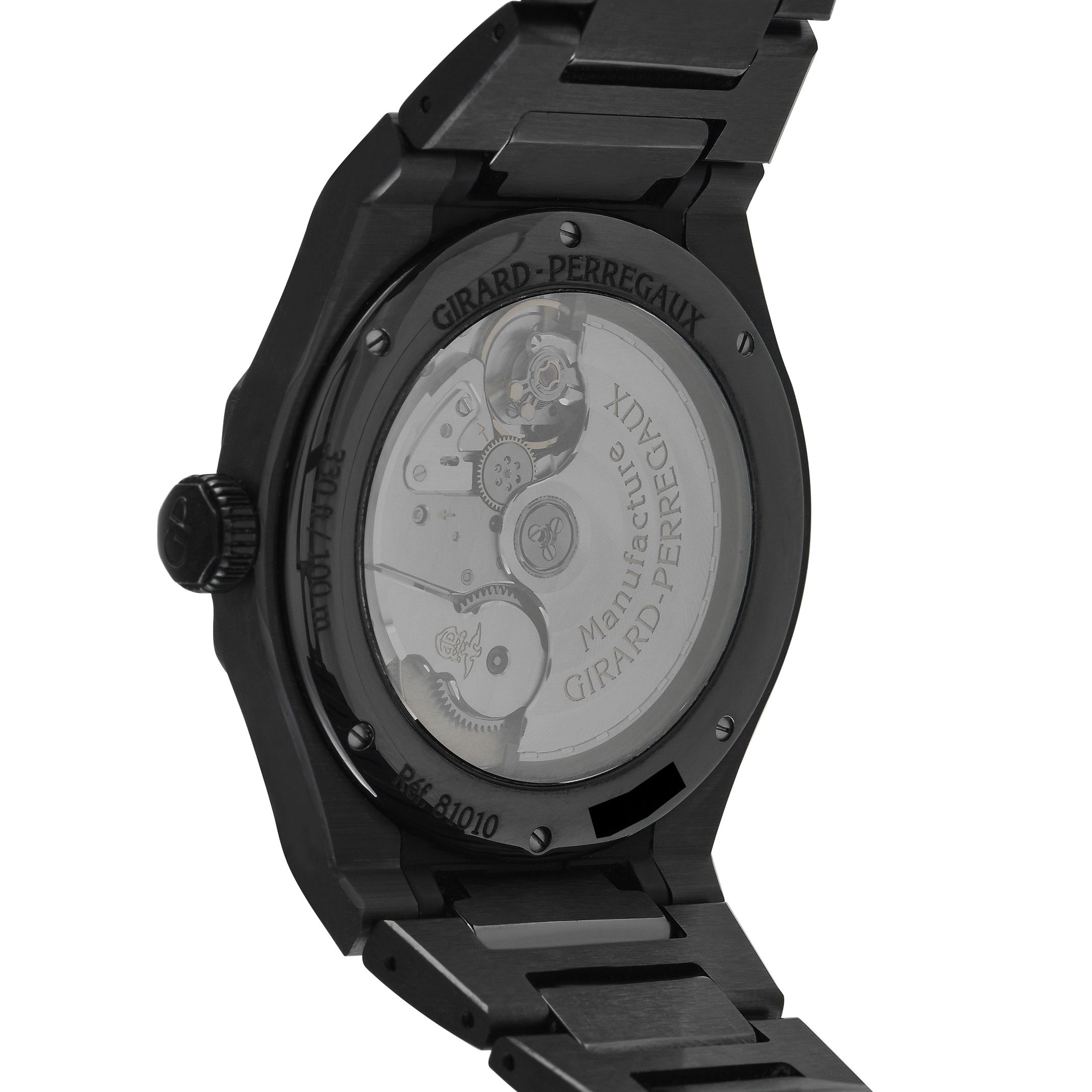 Girard Perregaux Laureato Black Ceramic Watch 81010-32-631-32A