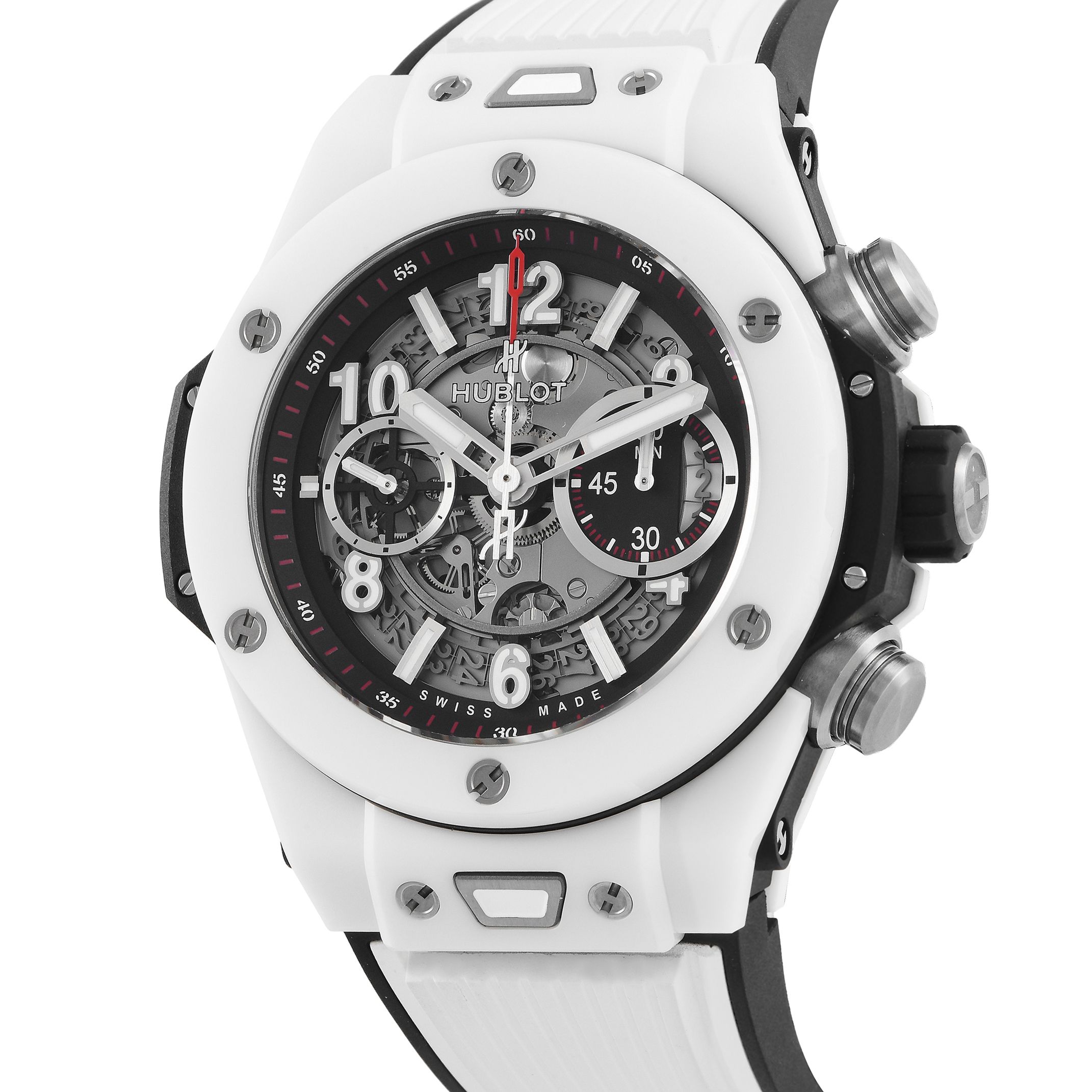 Hublot Big Bang UNICO White Ceramic Watch 411.HX.1170.RX