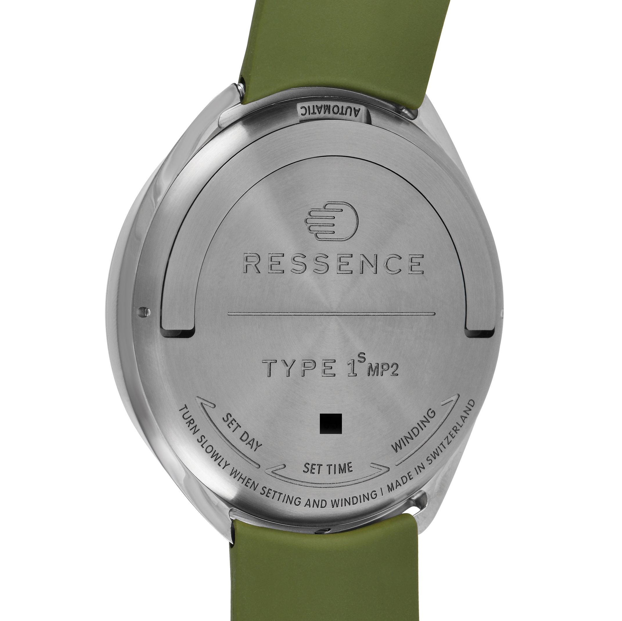 Ressence Type 1 MP2 Green Limited Edition "Mr. Porter" Watch TYPE1 MP2