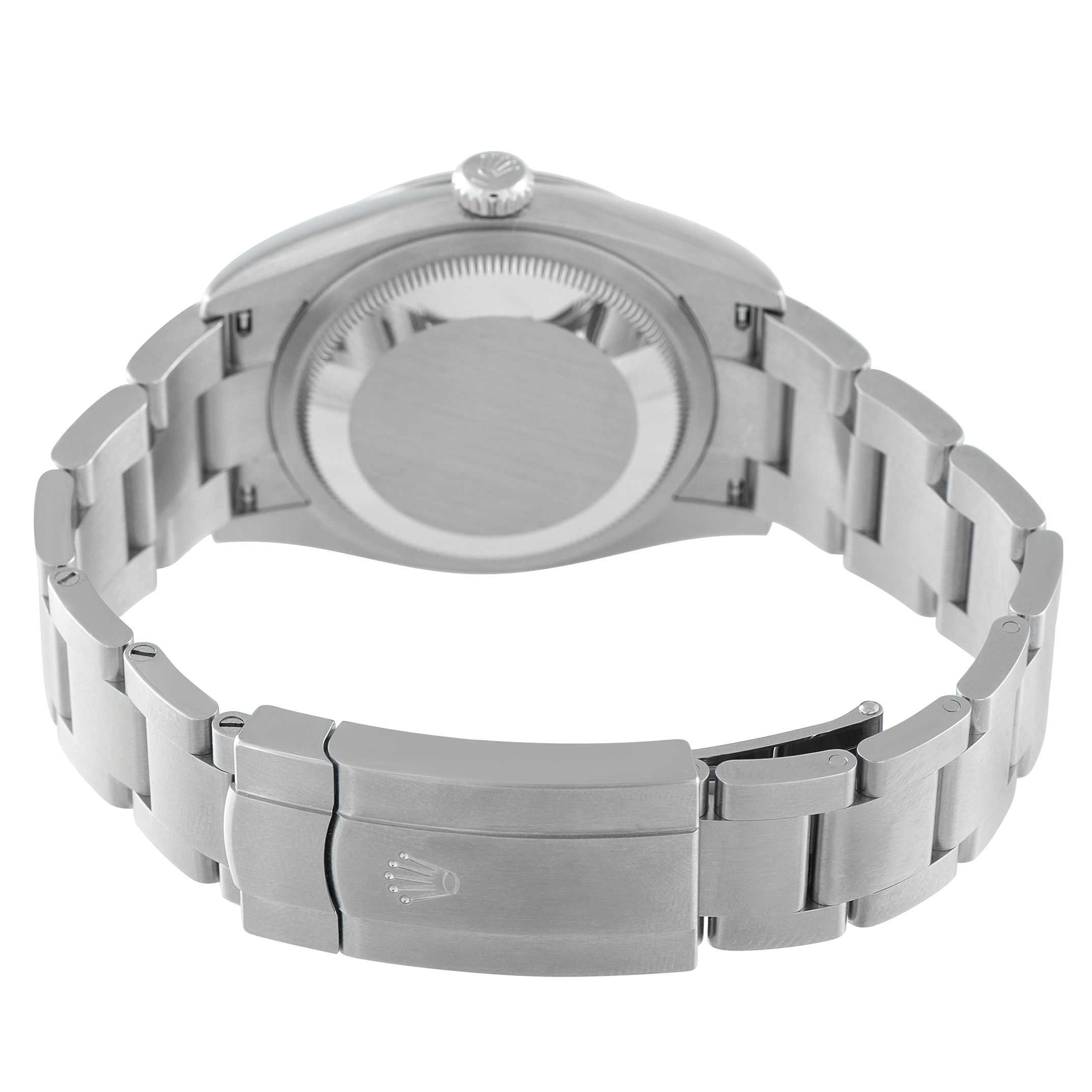 Rolex Oyster Perpetual 36 Med Blue Dial Steel Watch 126000