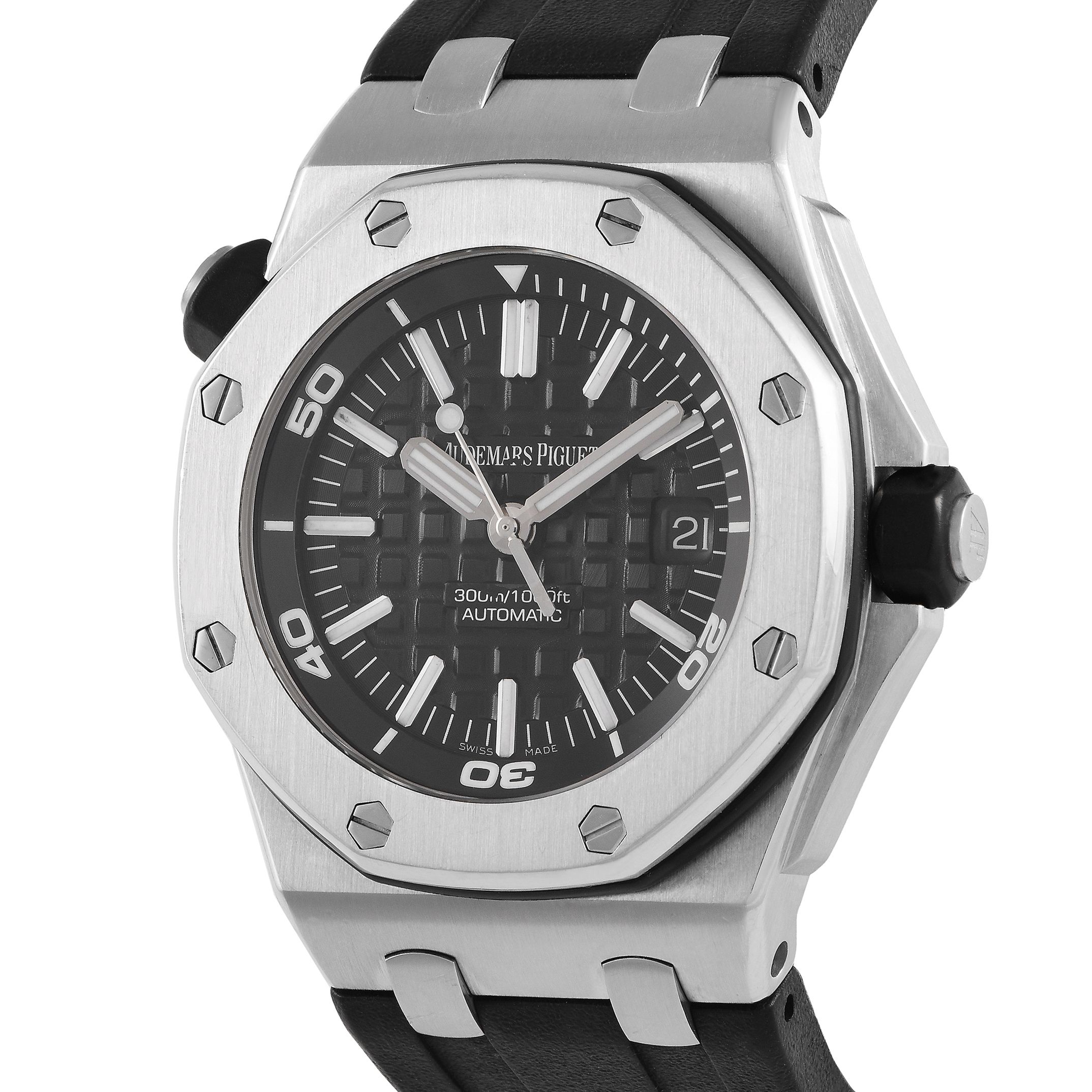 Audemars Piguet Royal Oak Offshore Diver Watch 15703ST.OO.A002CA.01