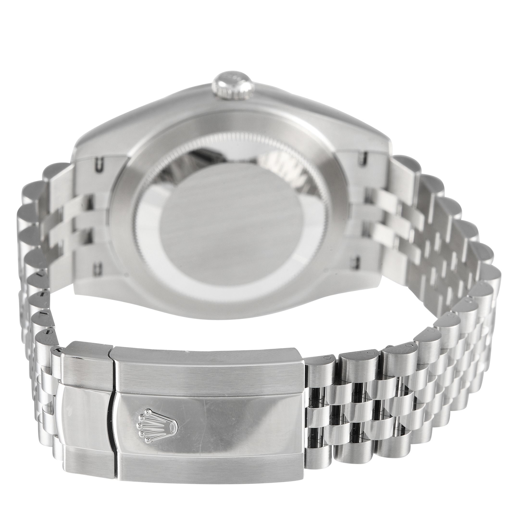 Rolex Datejust 41 Fluted Blue Dial Watch 126334