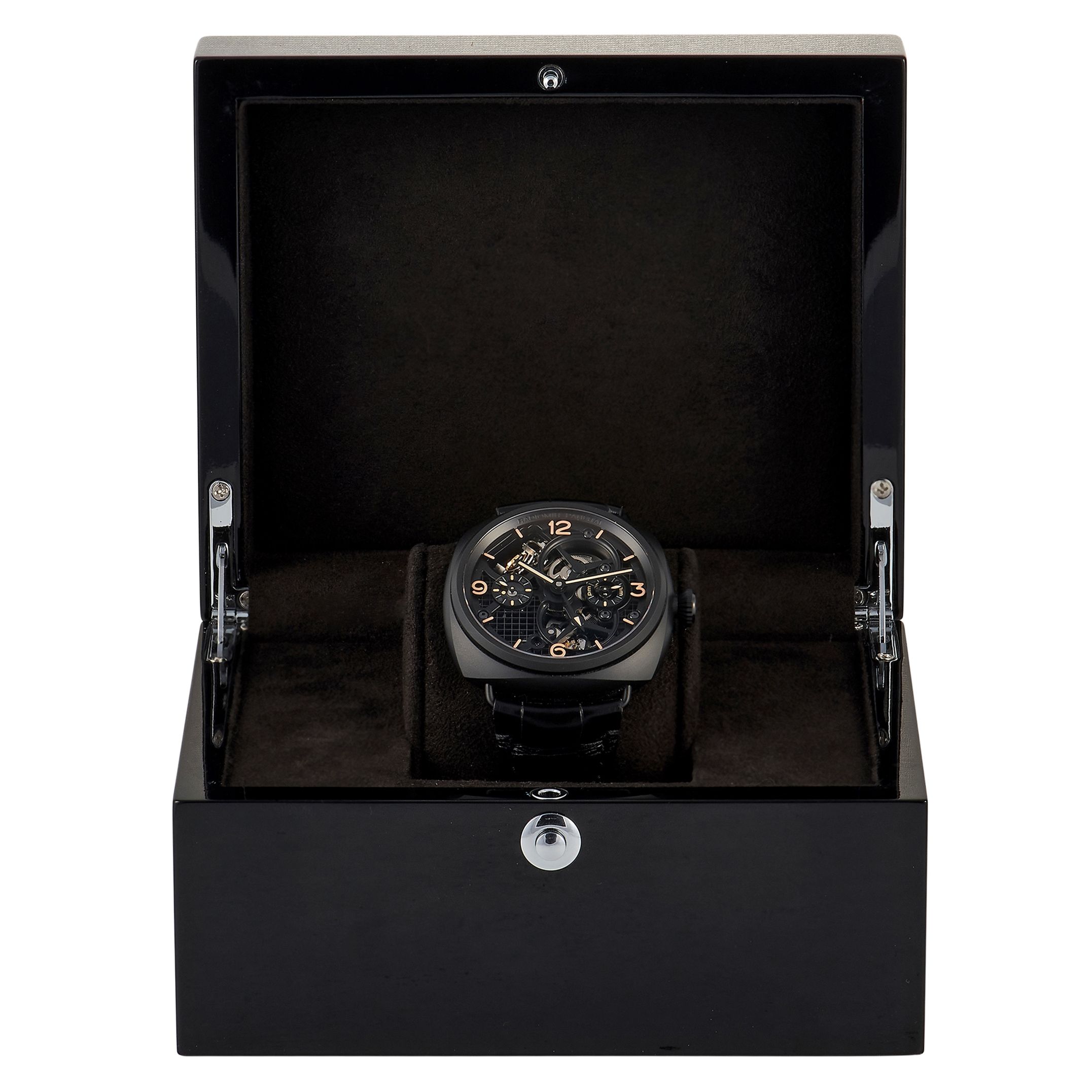 Officine Panerai Lo Scienziato Radiomir Tourbillon GMT Ceramica Men's Watch PAM350